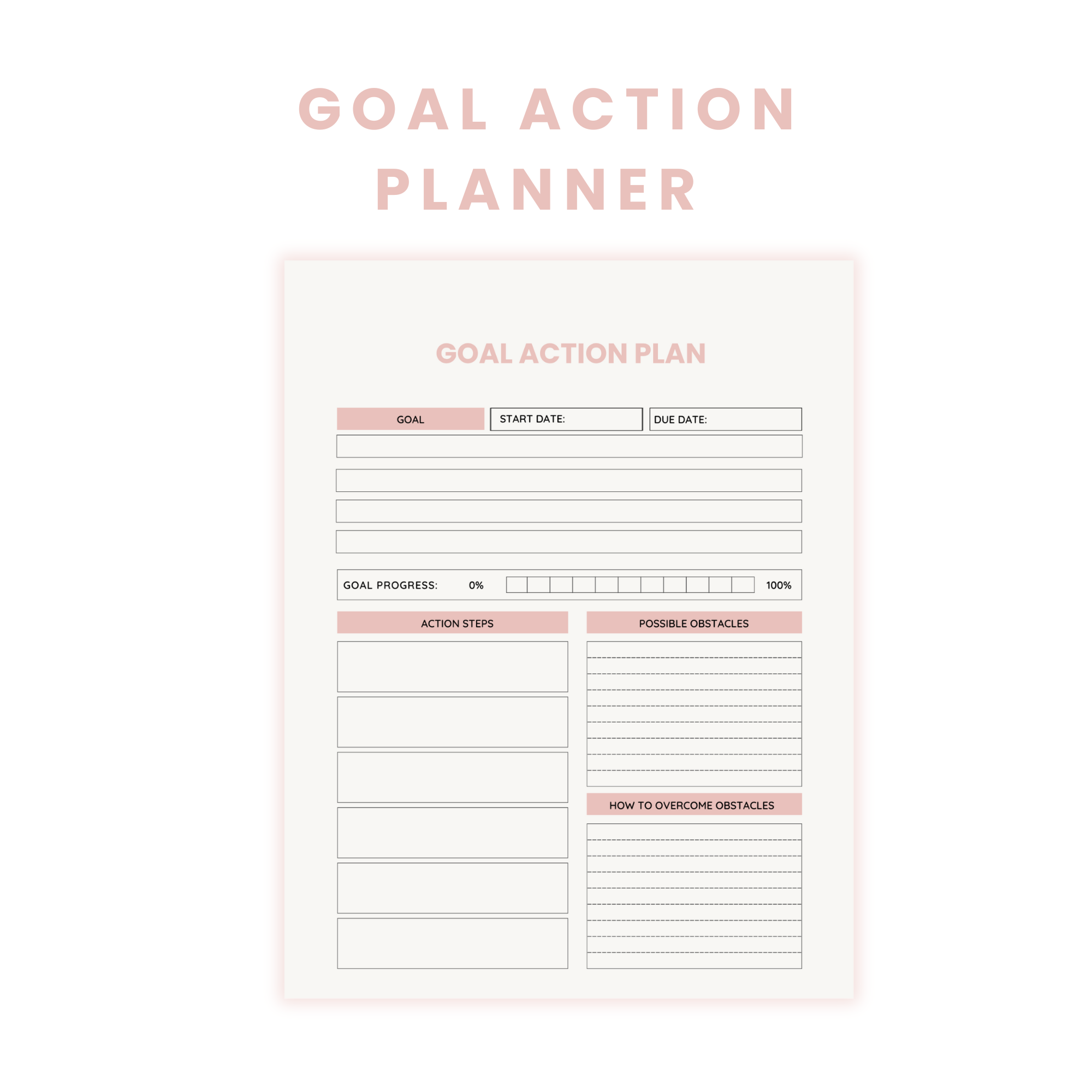 Goal Action Planner