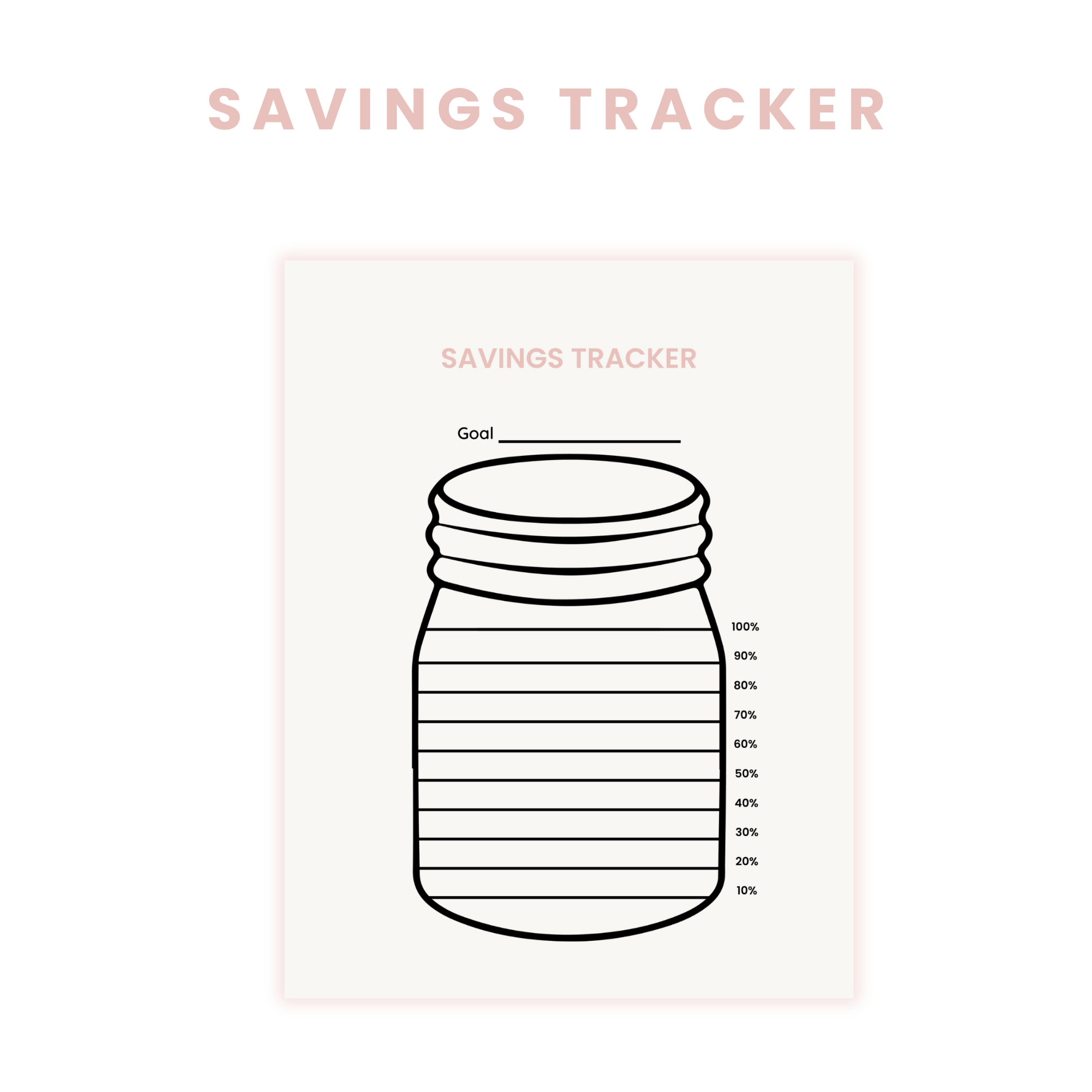 Savings Tracker