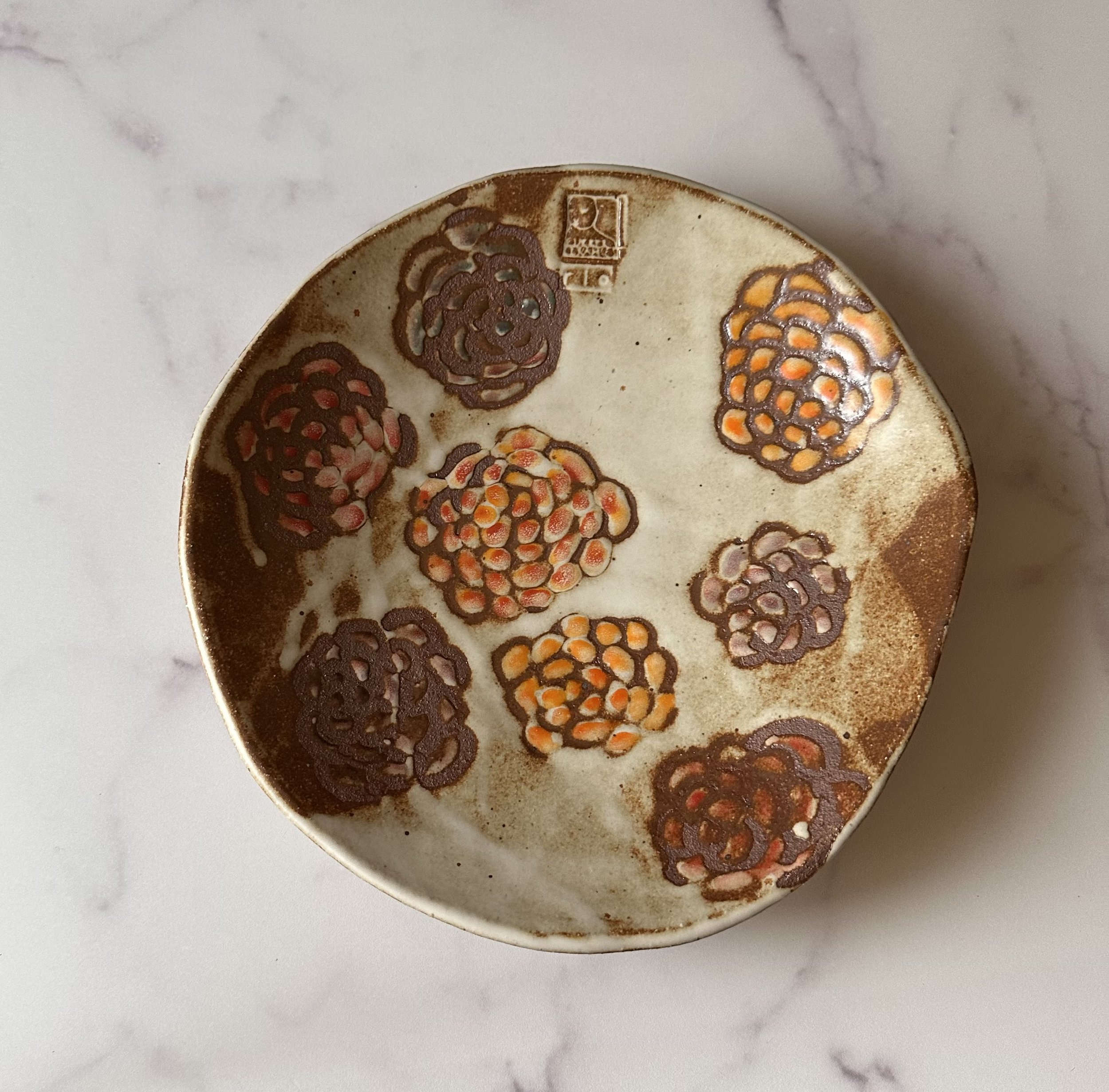 Handmade Rustic Serving Plate