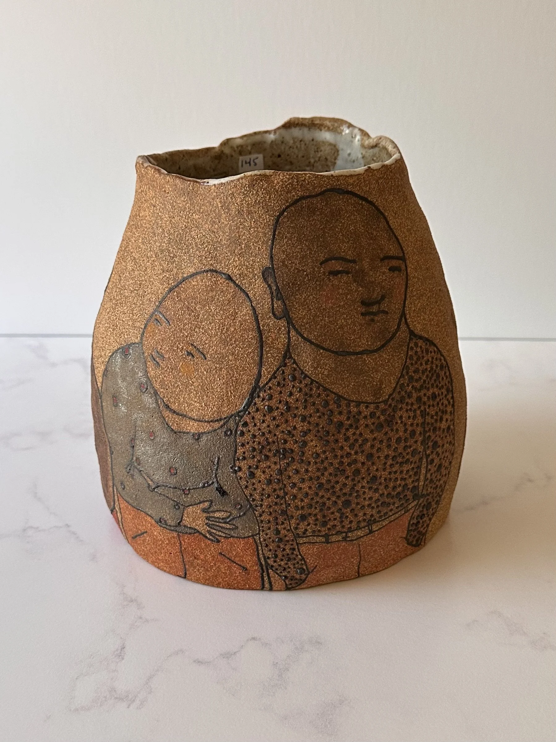 Unique Handcrafted Art Vase