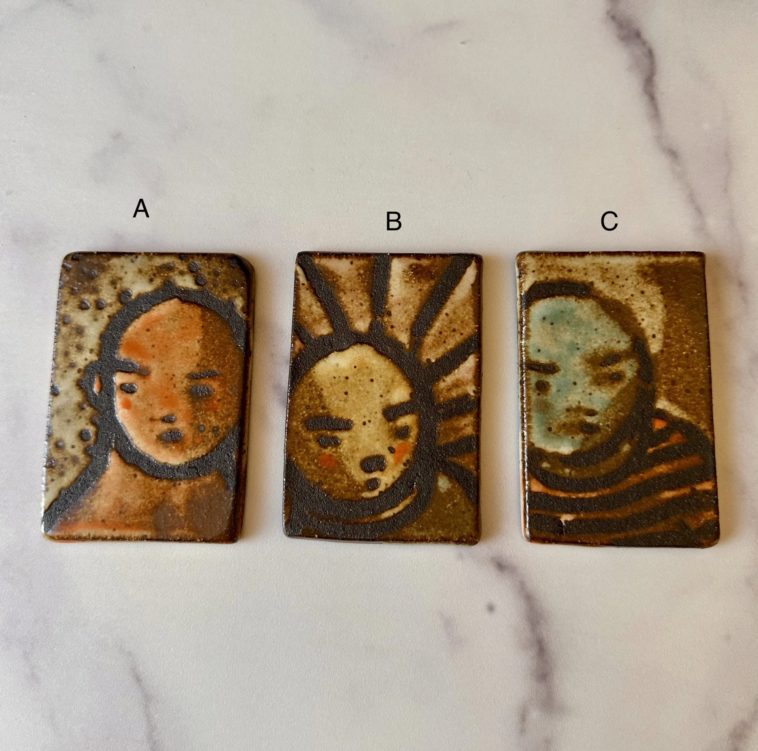 Rustic Arts & Crafts Stoneware Tiles