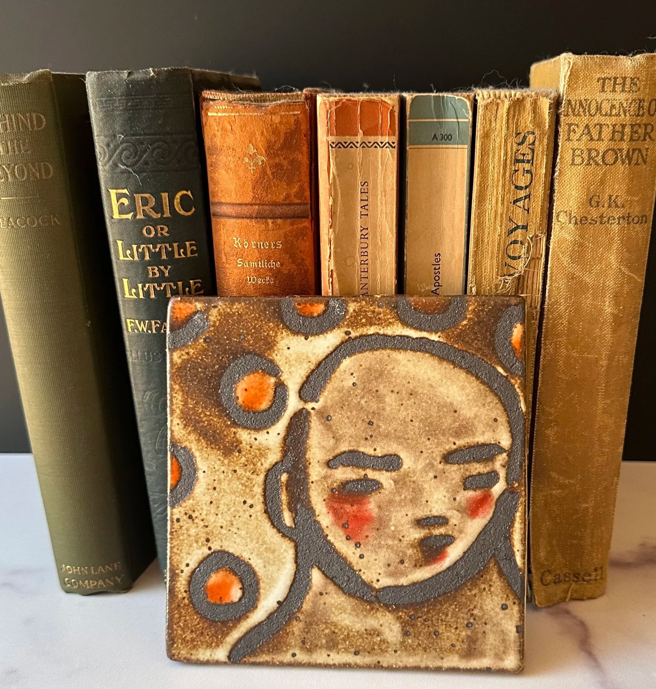 Handcrafted Arts & Crafts Stoneware Tiles