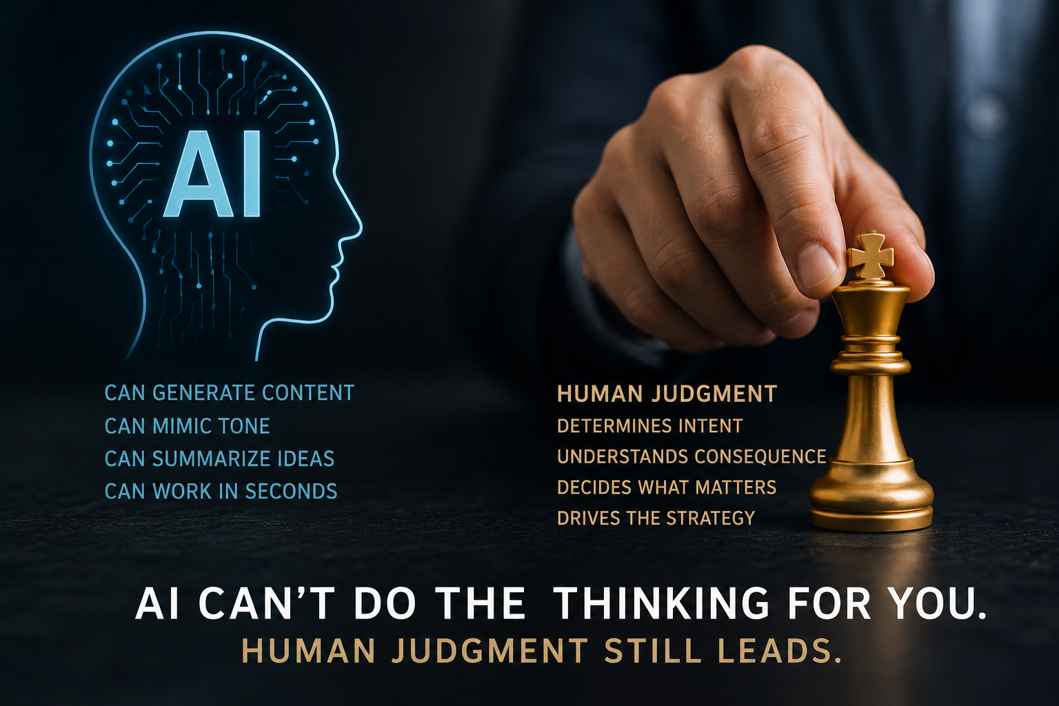 What AI Can’t Do for You