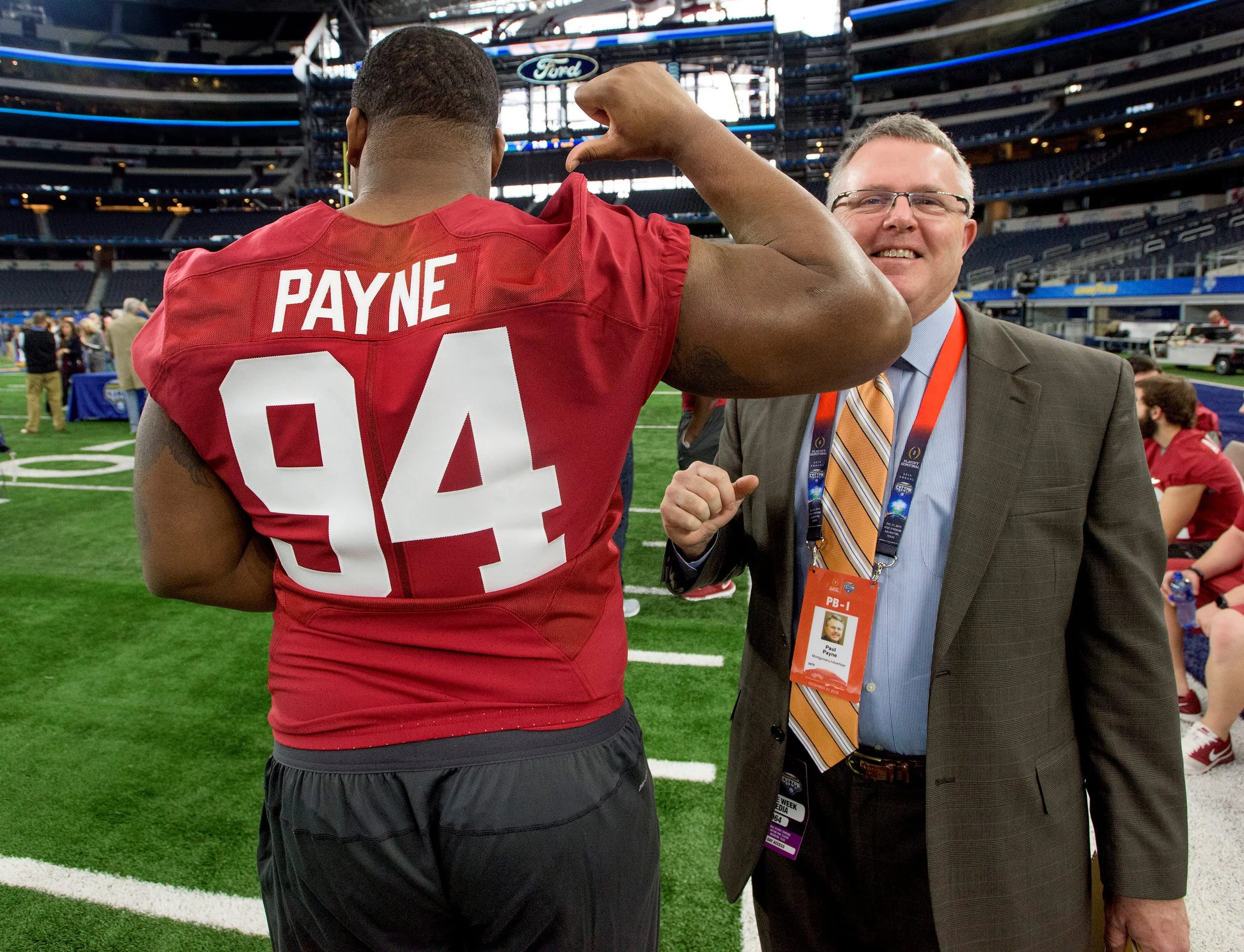 Daron Payne and Paul Payne