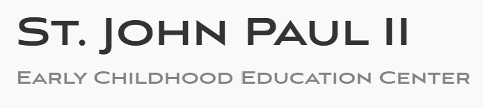 Logo of St. John Paul II Early Childhood Education Center
