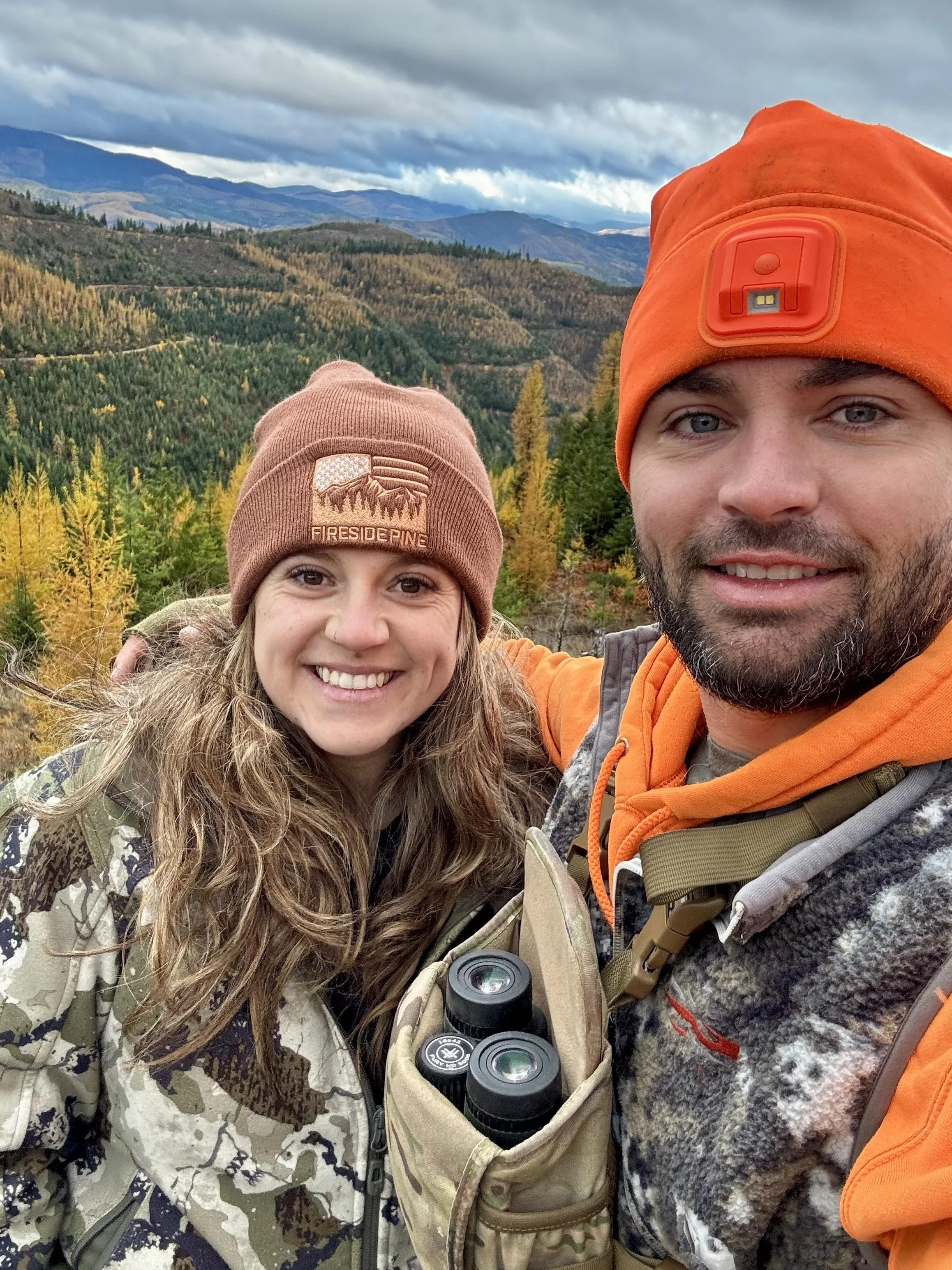 Kimberly and spouse hunting in North Idaho