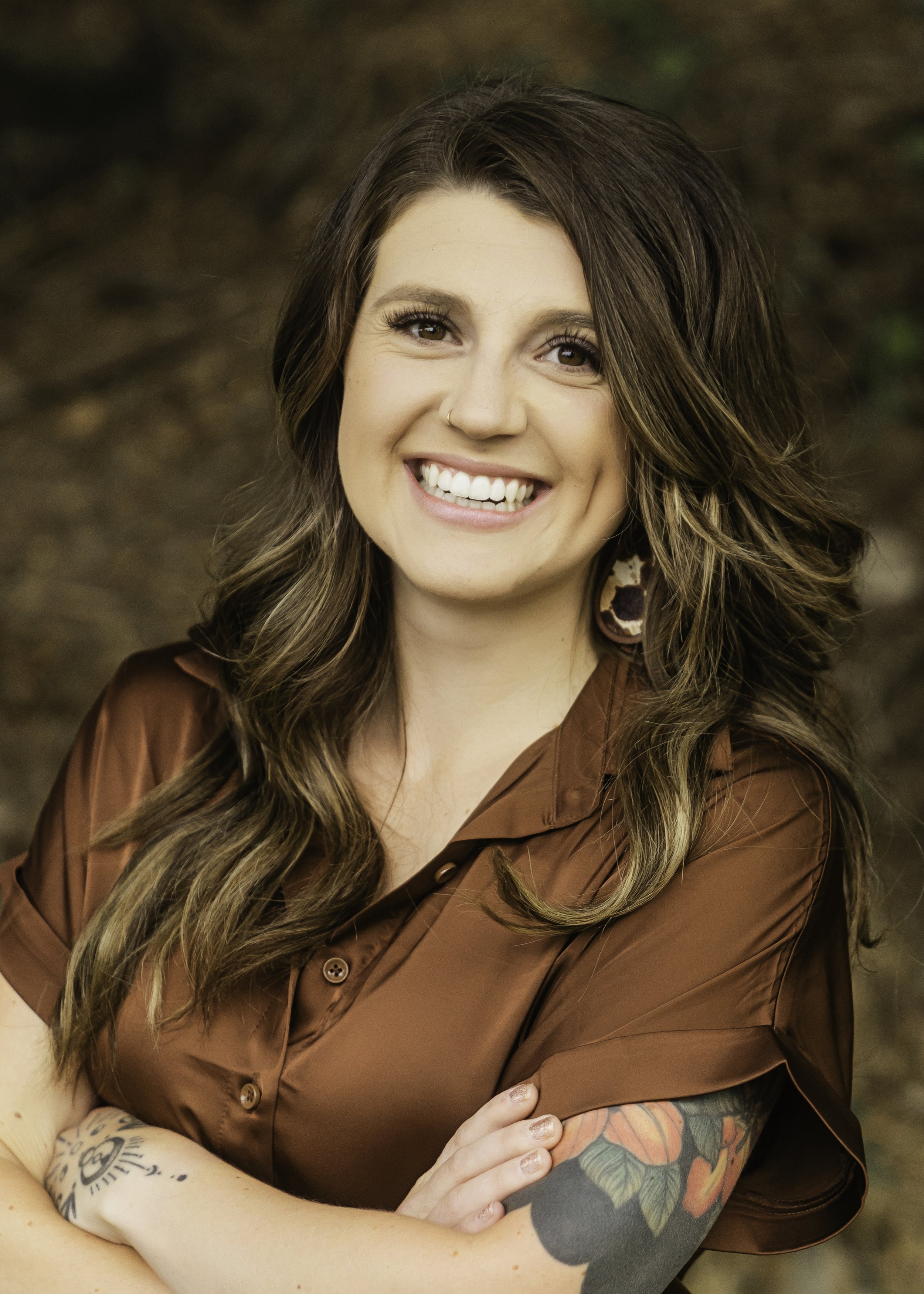 Close up headshot of Kimberly Hutchins at Tubbs Hill
