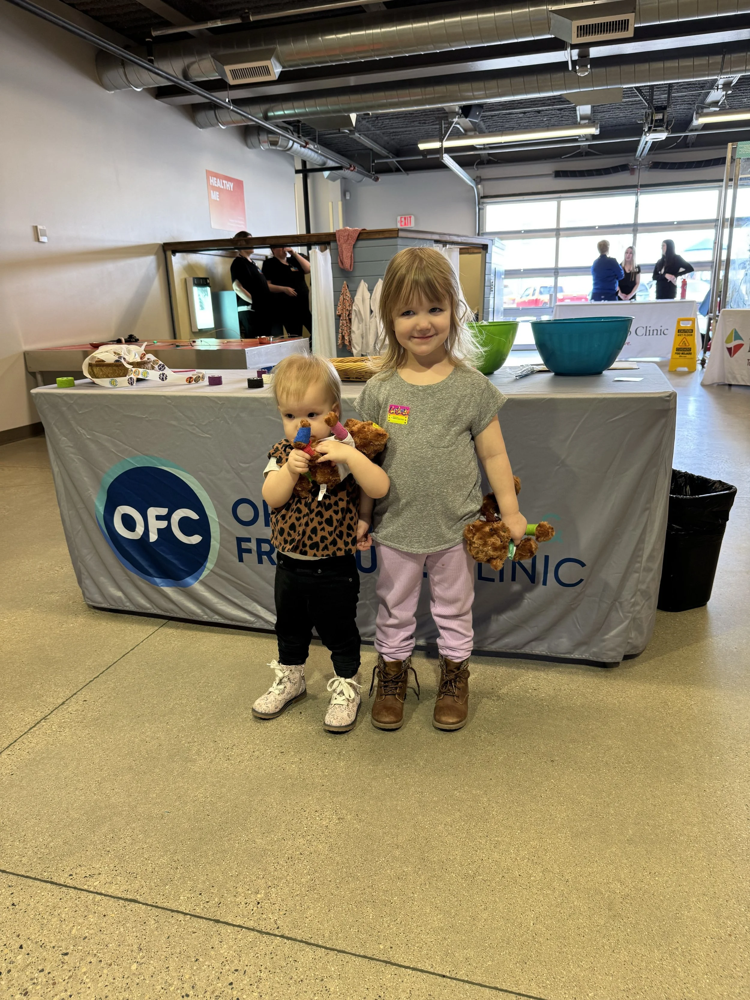OFC Teams Up With the Children’s Museum of Southern Minnesota for Teddy Bear Clinic