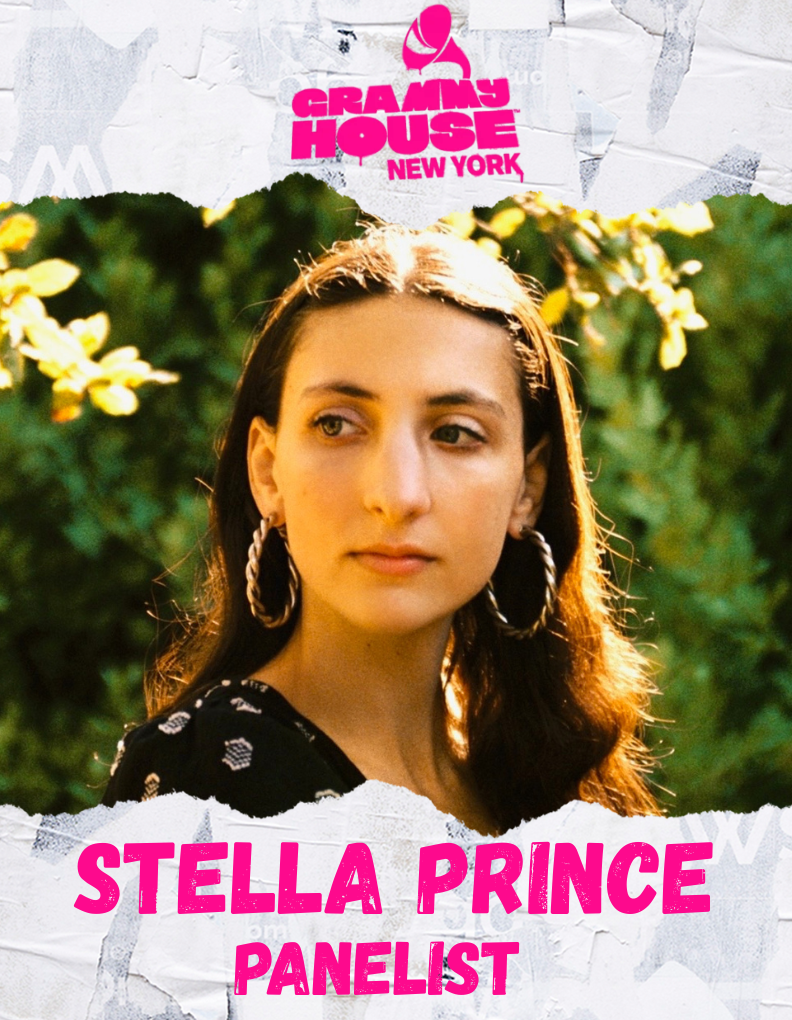 Stella was a panelist at Grammy House NYC in June 2026.