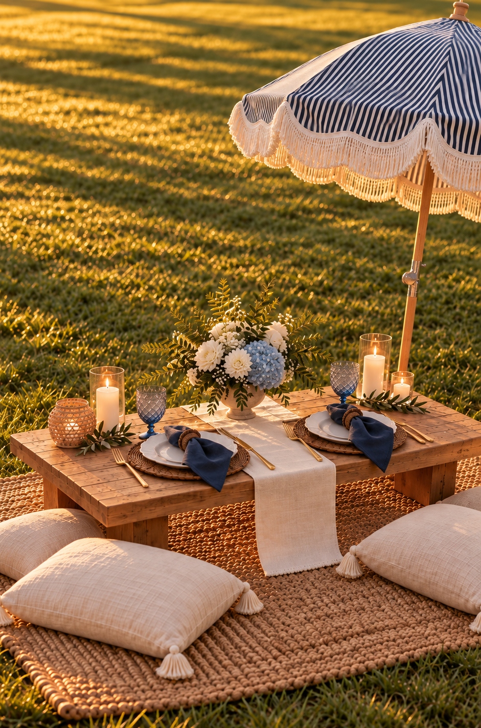 Picnic Setup for 2 - book your date night now! Serving Sarasota, Florida and surrounding areas.