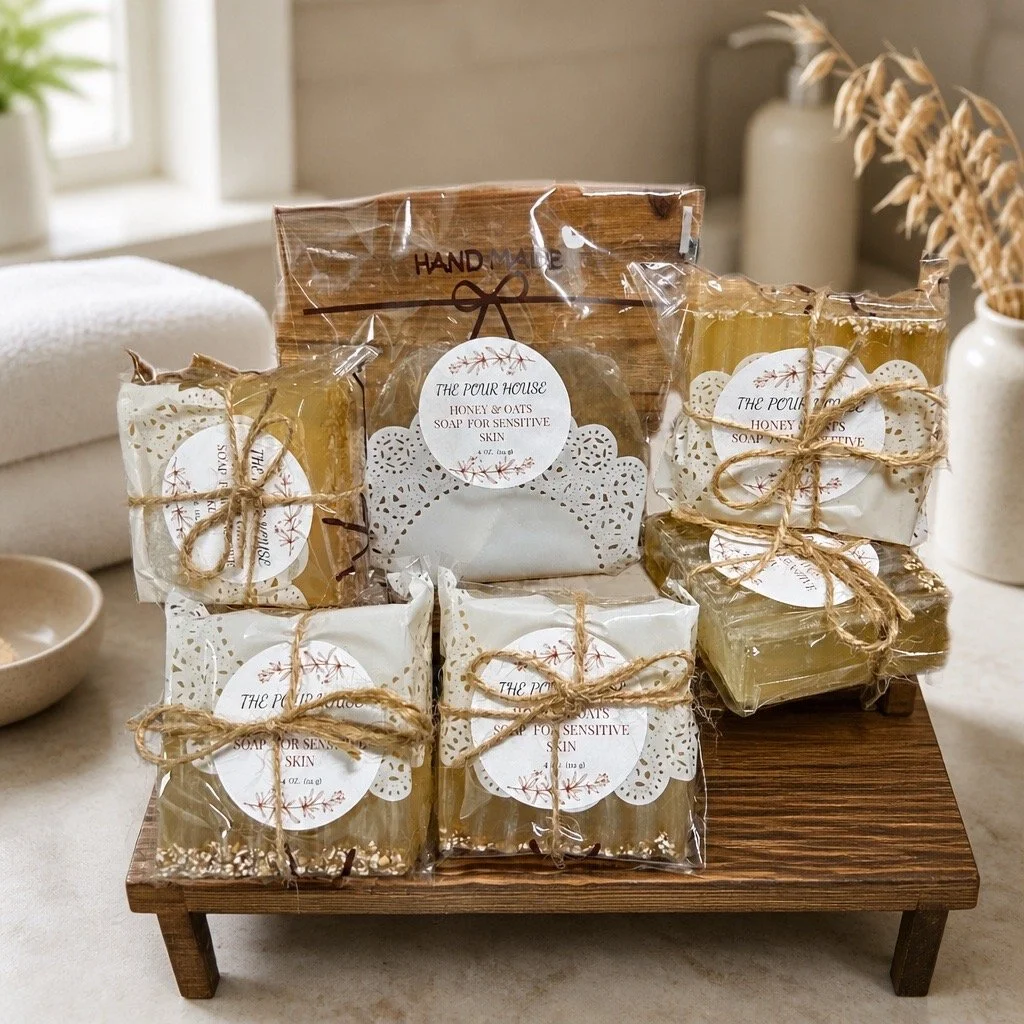 Honey & Oat Bar Soap for Sensitive Skin 2oz/113g