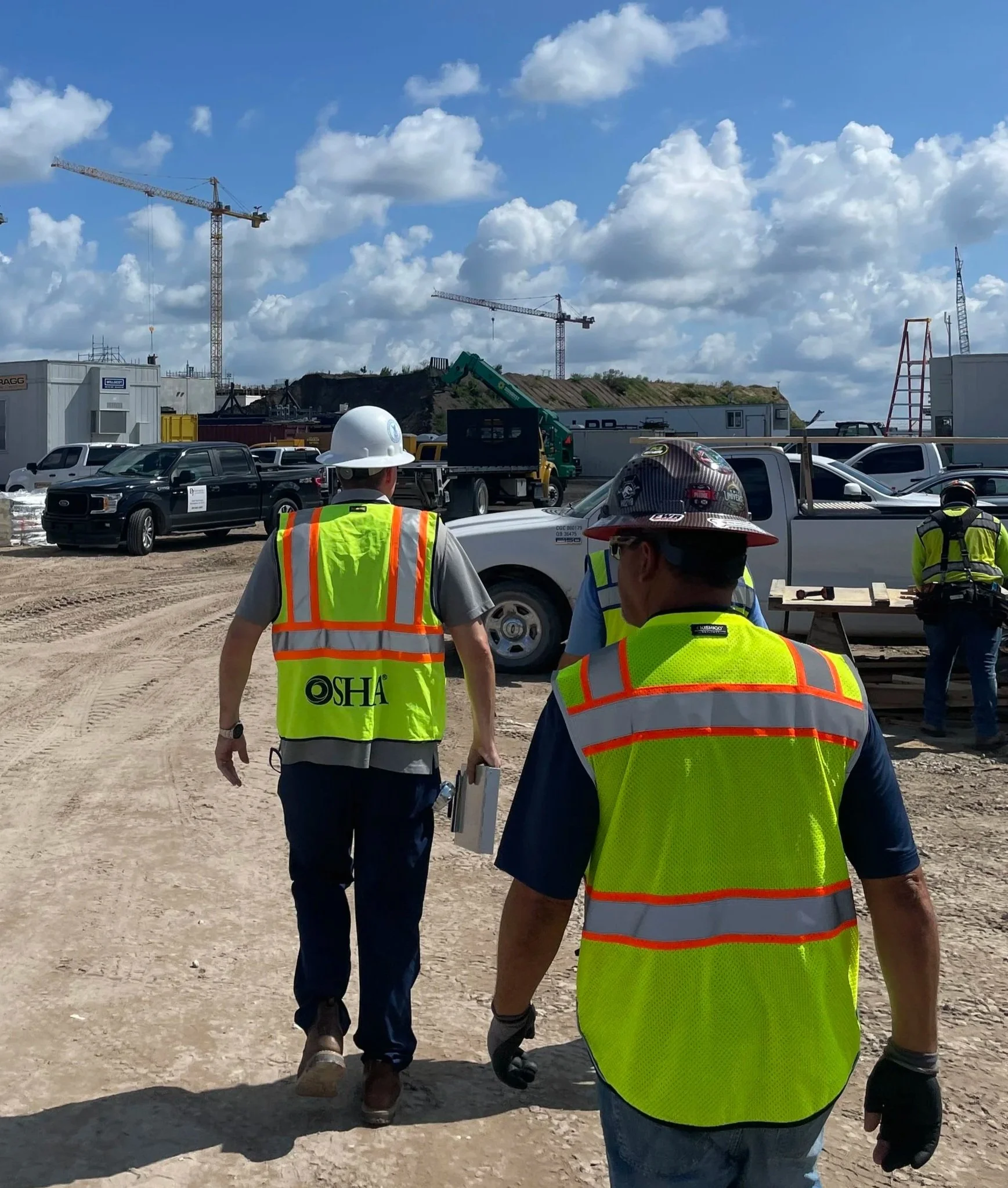 OSHA site audit on large-scale, multi-billion-dollar construction project.