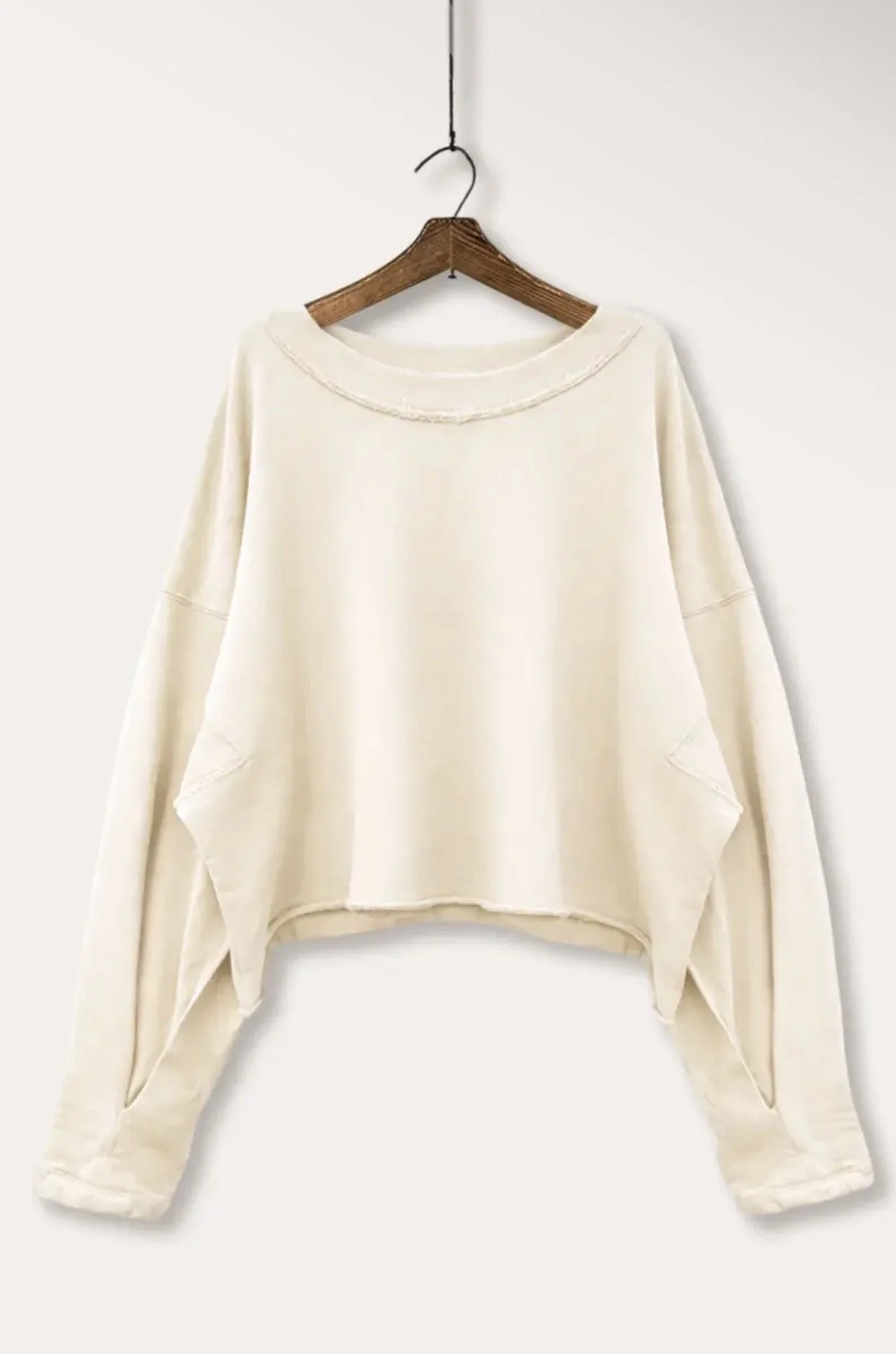Blank Cropped Sweatshirt