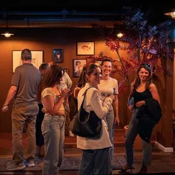 A group of friends at Chipper Social