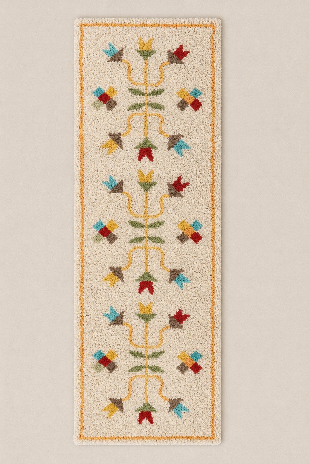 Spring Folk Tulip Runner