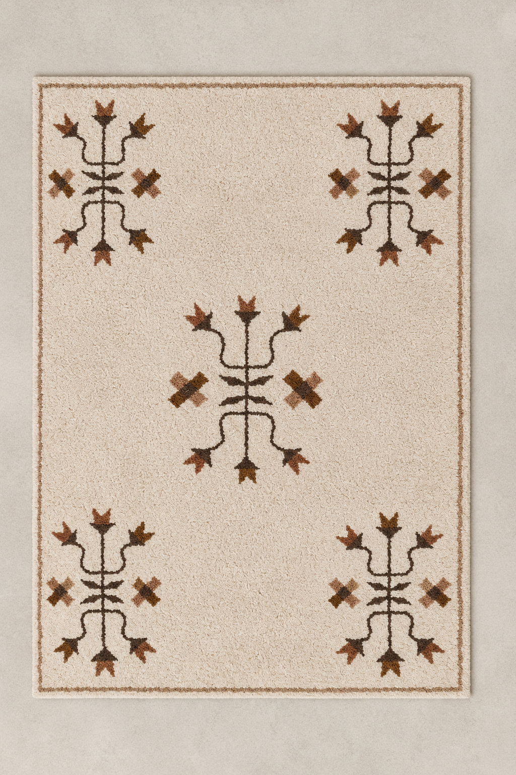 Folk Tulip Area Rug