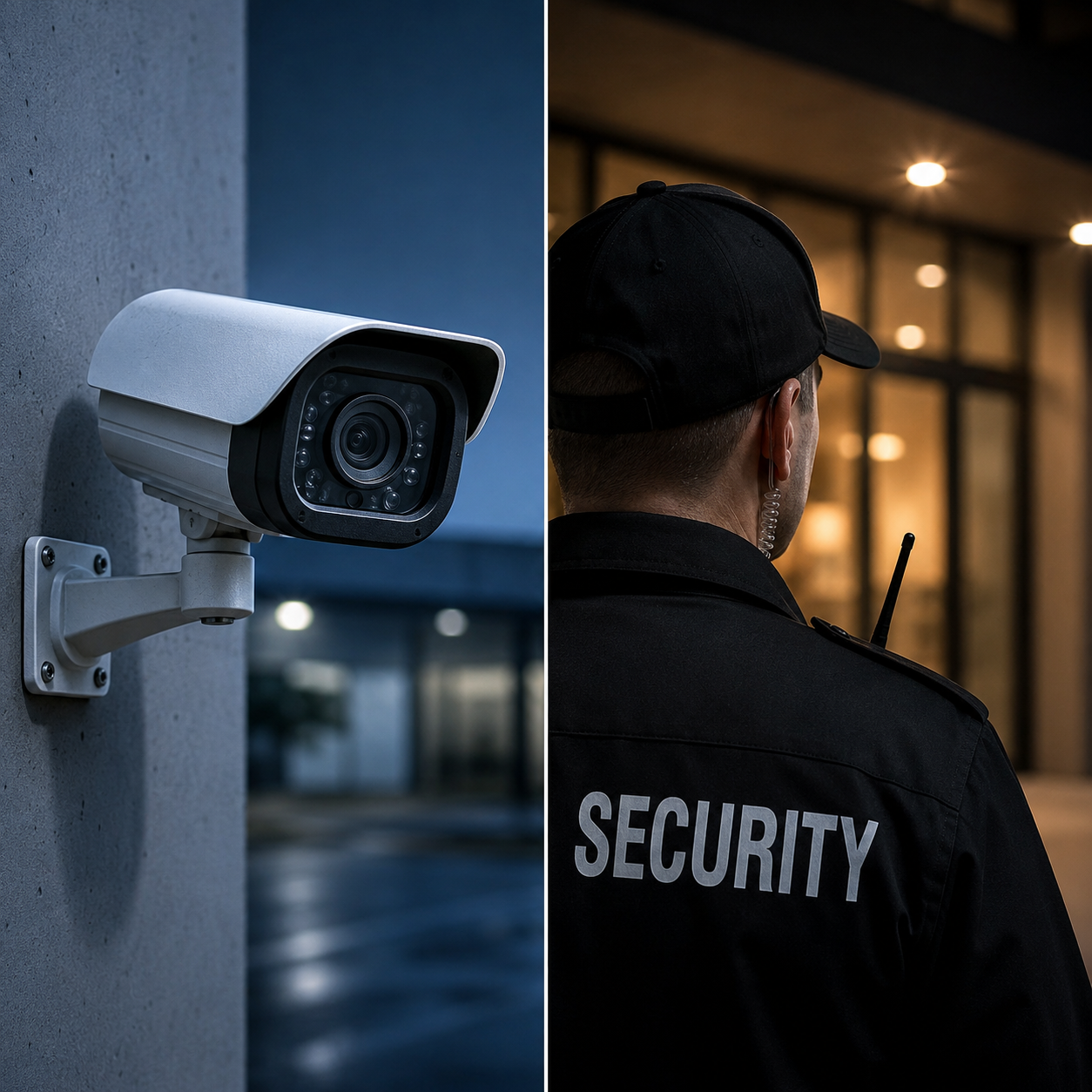 Security Guards vs. Cameras: What Does Your Business Need?