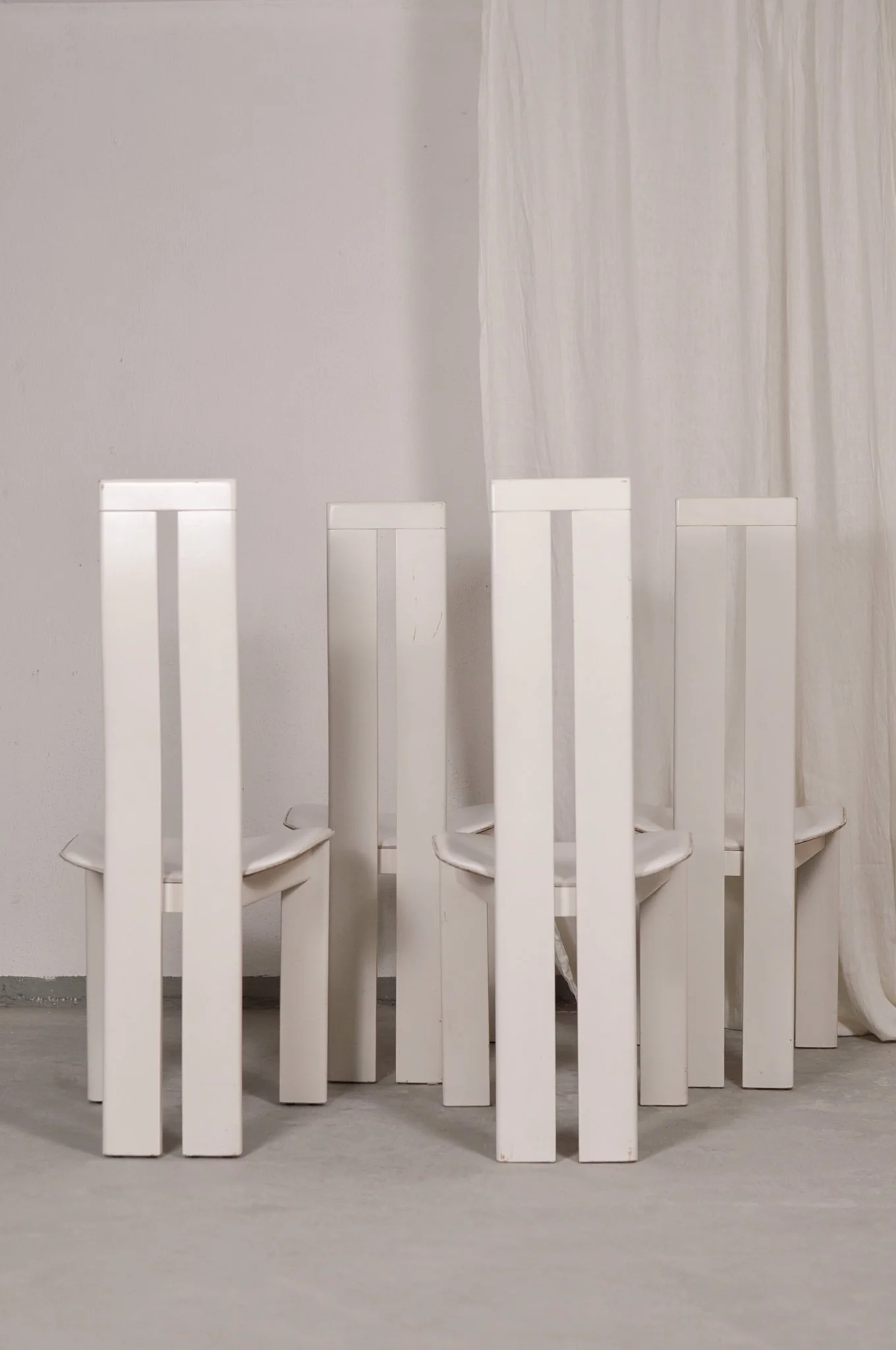 Pietro Costantini Dining Chairs (4x)  1970s-1980s