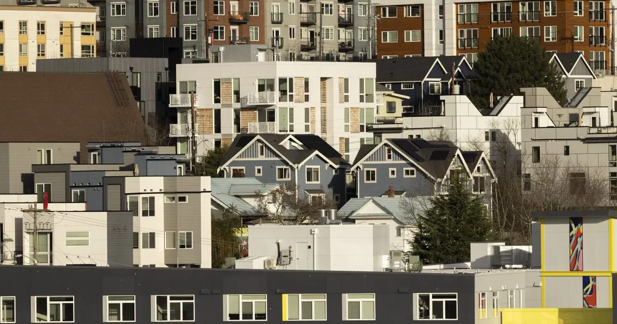dense townhomes and apartments in Seattle