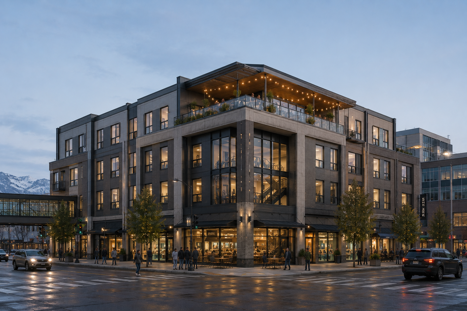 Nordstrom tomorrow? What if the existing building was remodeled to add housing on the upper levels (and maybe a new patio bar)? These would probably be high end units based on the location and high redevelopment costs.