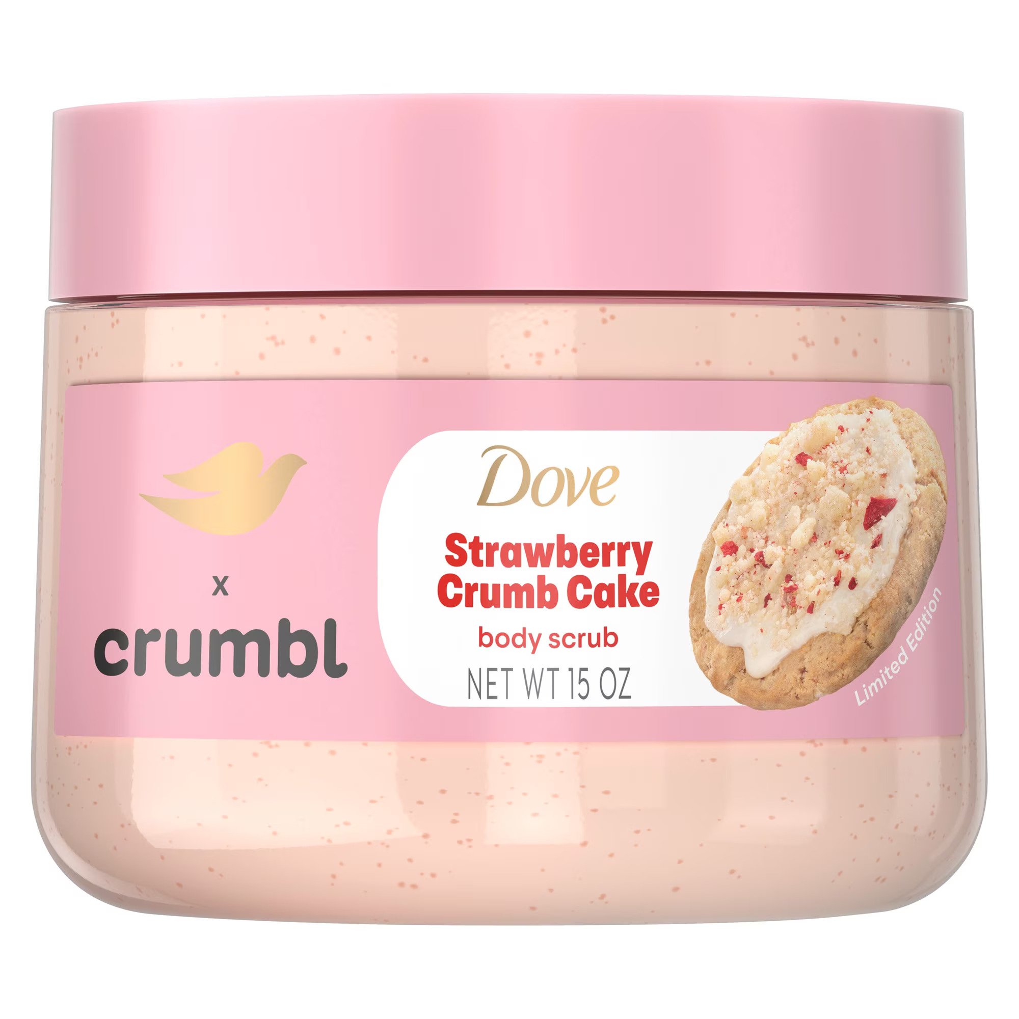 Dove-Crumbl-Exfoliating-Body-Scrub-Strawberry-Cookie-15-oz_ed2cc8ed-ec3d-4441-8155-9bf572792a57.14f7e8fb8677bbce77ffd4496ad476af.jpg