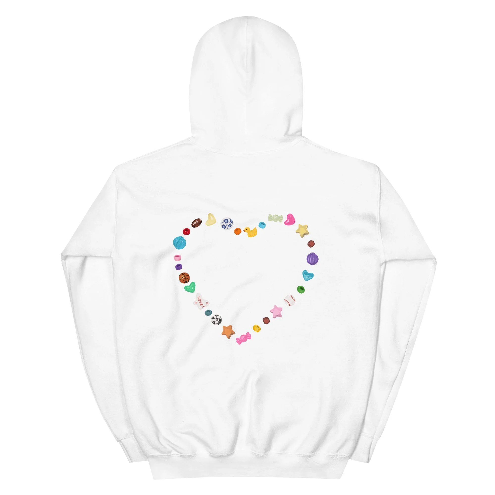 Beaded ❤︎⁠ Hoodie