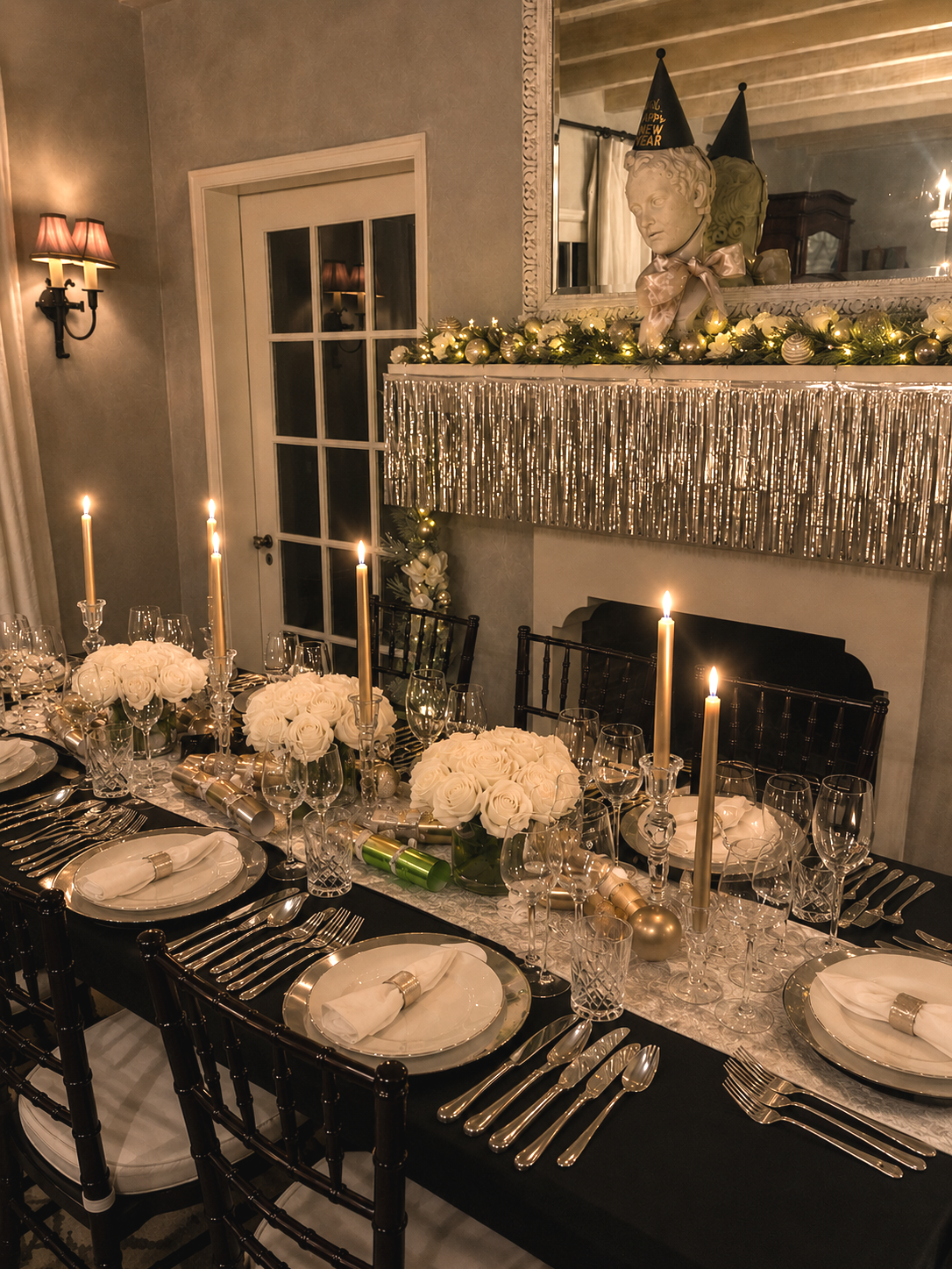 EVENT—NEW YEAR'S PARTY HOSTED AT PRIVATE ESTATE,  SANTA BARBARA 2025 