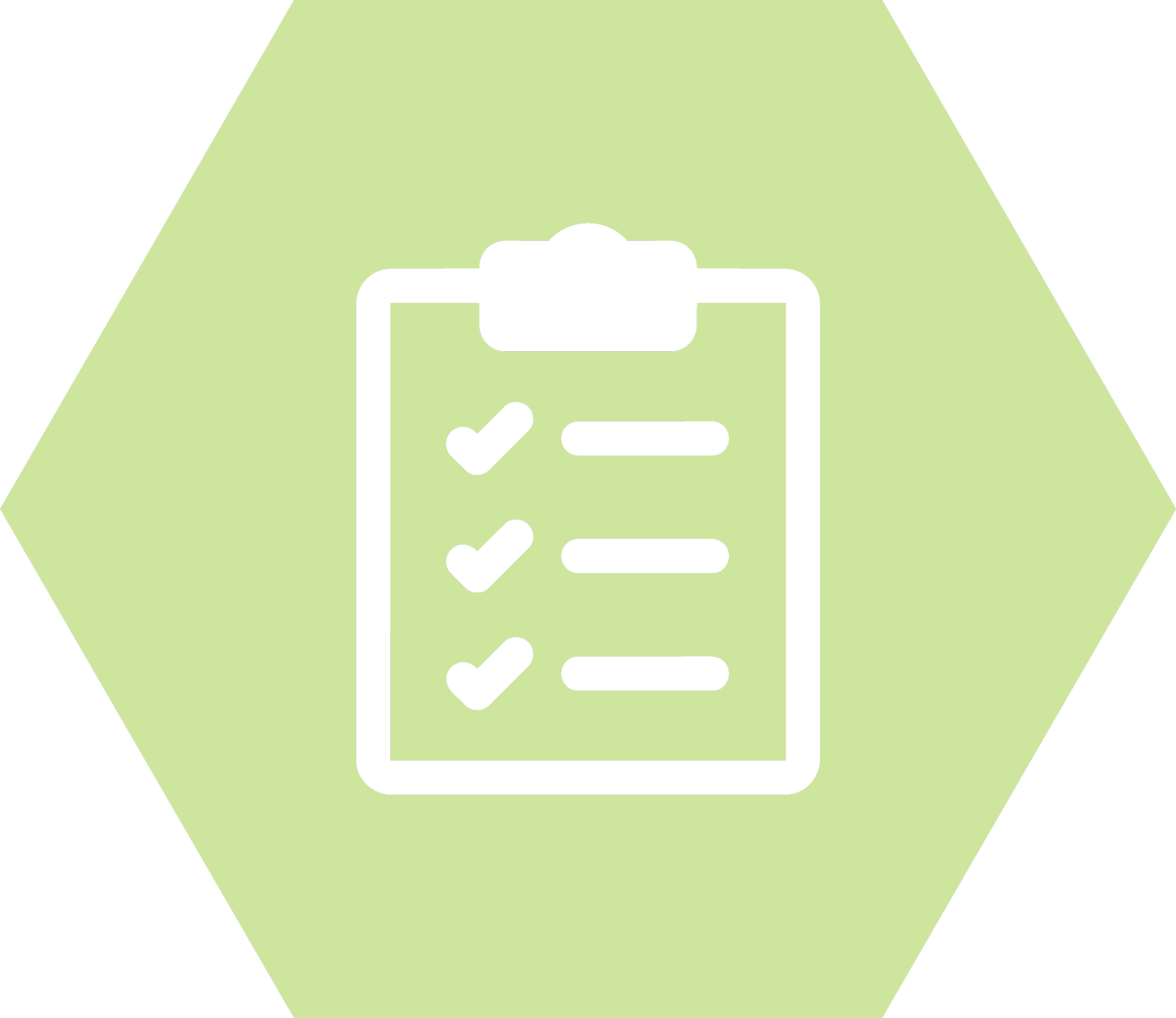 Operations Roles placed by Fairfield Partners Executive Search. Icon of a clipboard with checkmarks on a light green hexagon background.