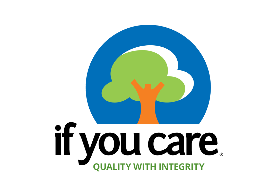 if you care logo with the works "Quality with integrity"