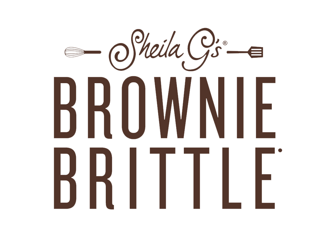 Logo for Sheila G's Brownie Brittle