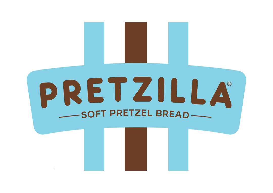 Pretzilla soft pretzel bread Logo