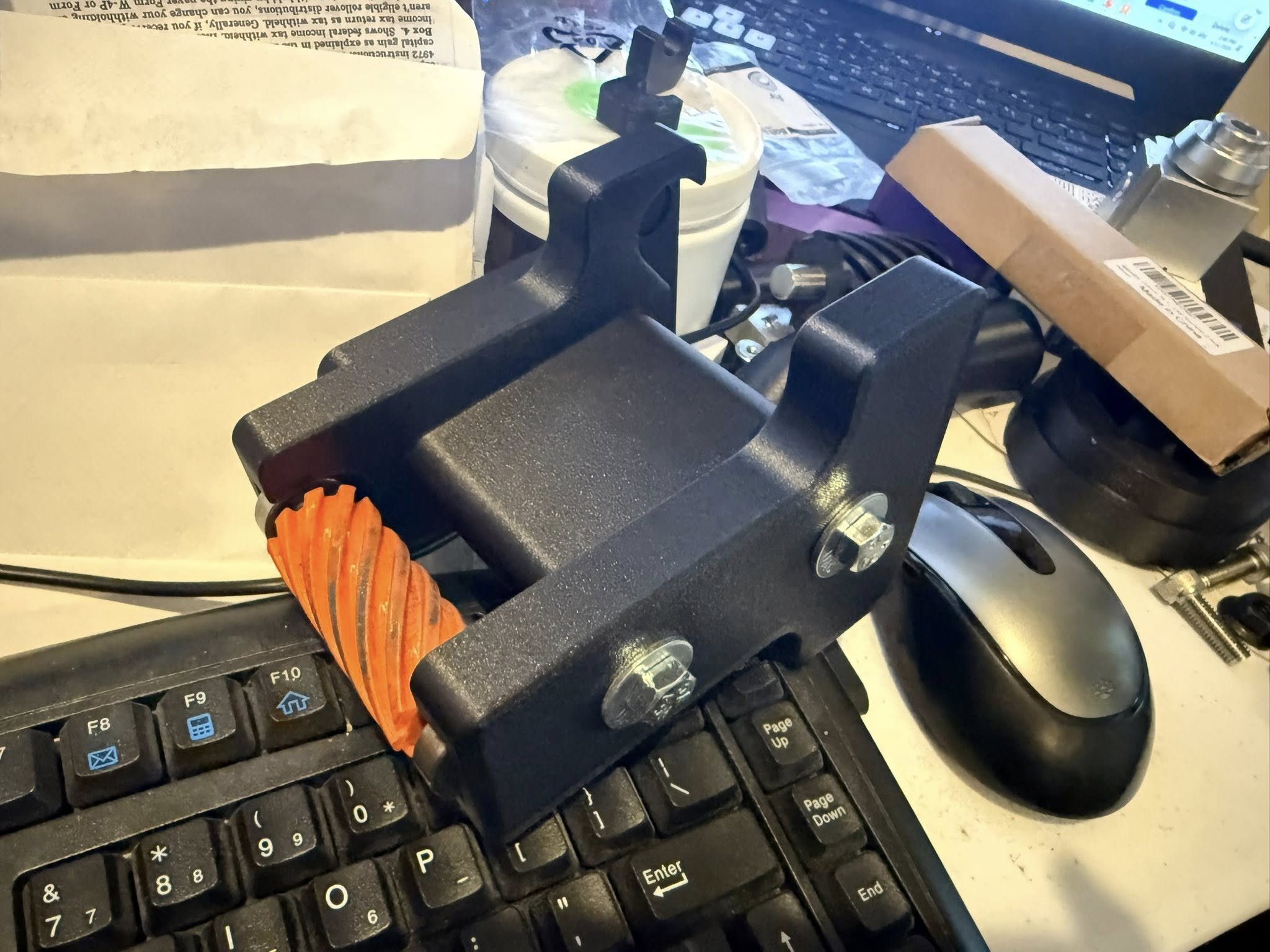3d Printed Small Wheel Holder