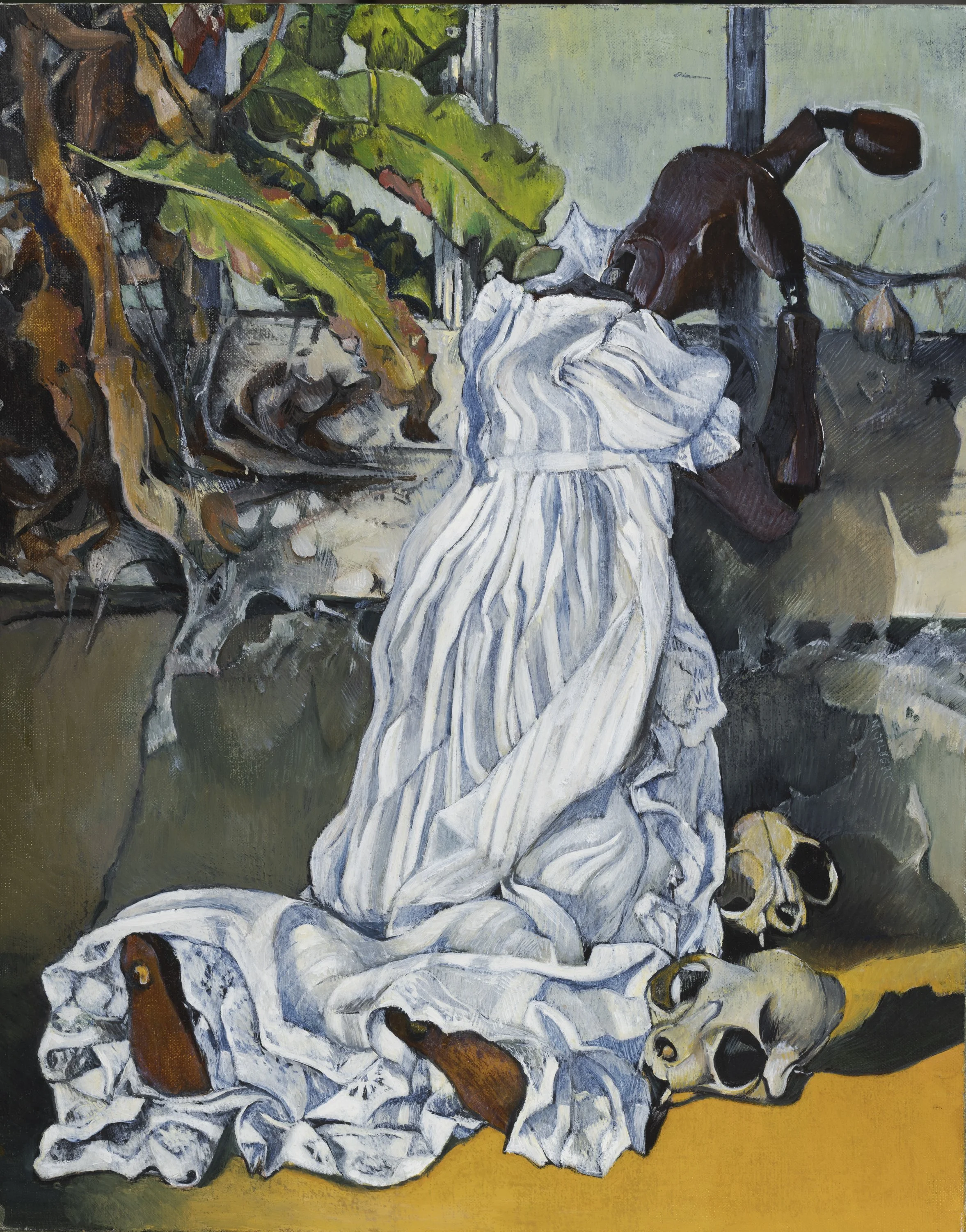The Cellar, oil on canvas, 424mm x 525mm
