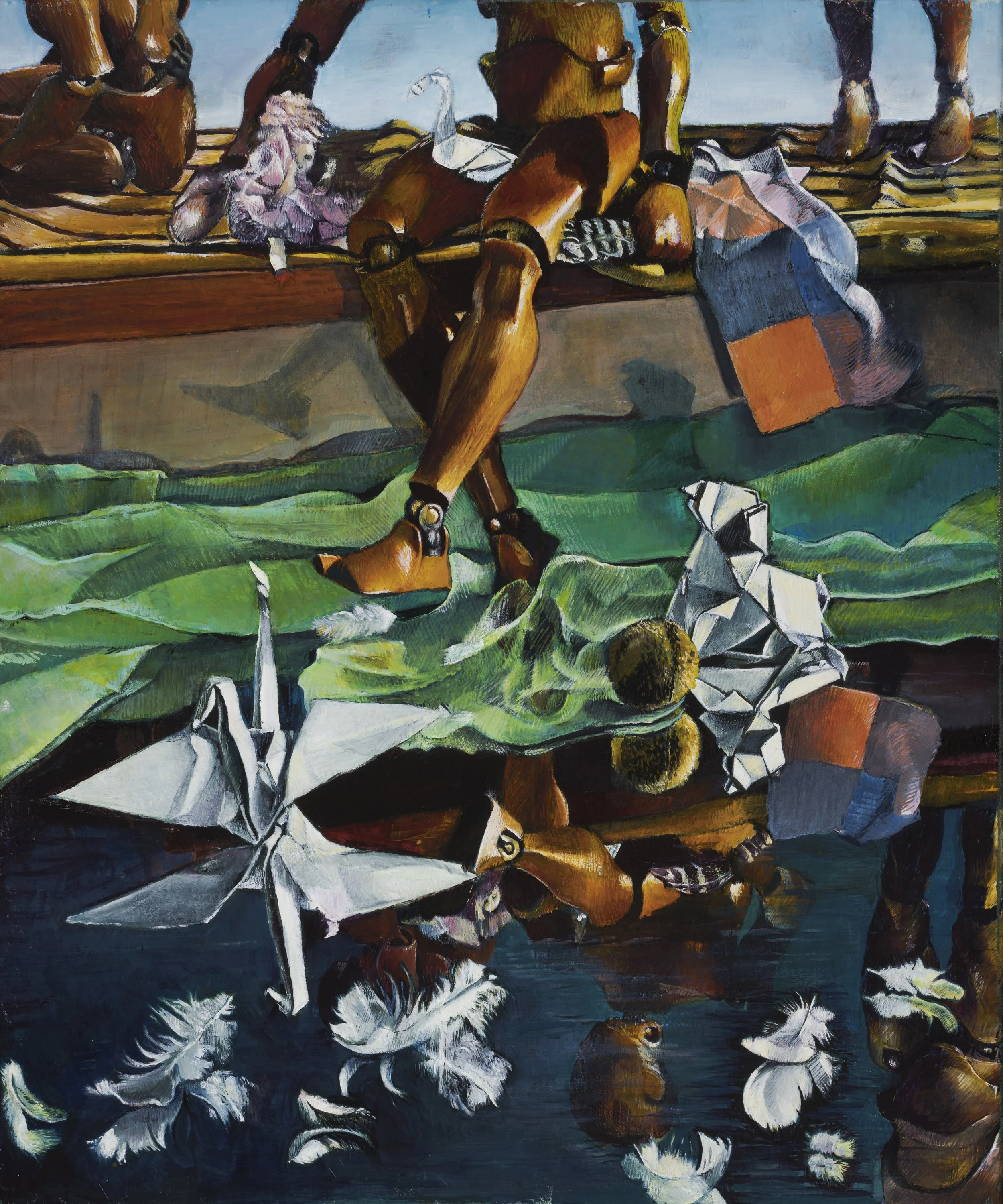Saturday, oil on canvas, 524mm x 626mm