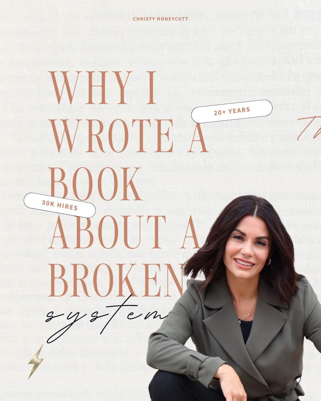 I didn&rsquo;t write this book because I had something to prove. I wrote it because I got tired of watching good people break themselves trying to lead inside systems that were never built for humans in the first place.

20+ years in Talent Managemen