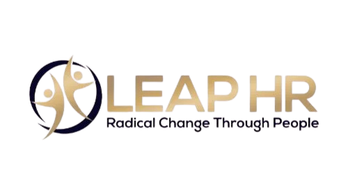 LEAPHR logo with the tagline "Radical Change Through People".