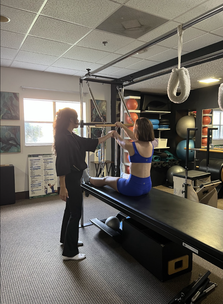 Chunsi Becker | Instructor at St. Petersburg's premier Pilates and rehab studio | Reformer equipment, group Pilates classes, injury recovery training, and condition-specific sessions at Pilates Powerhouse & Rehab Center.