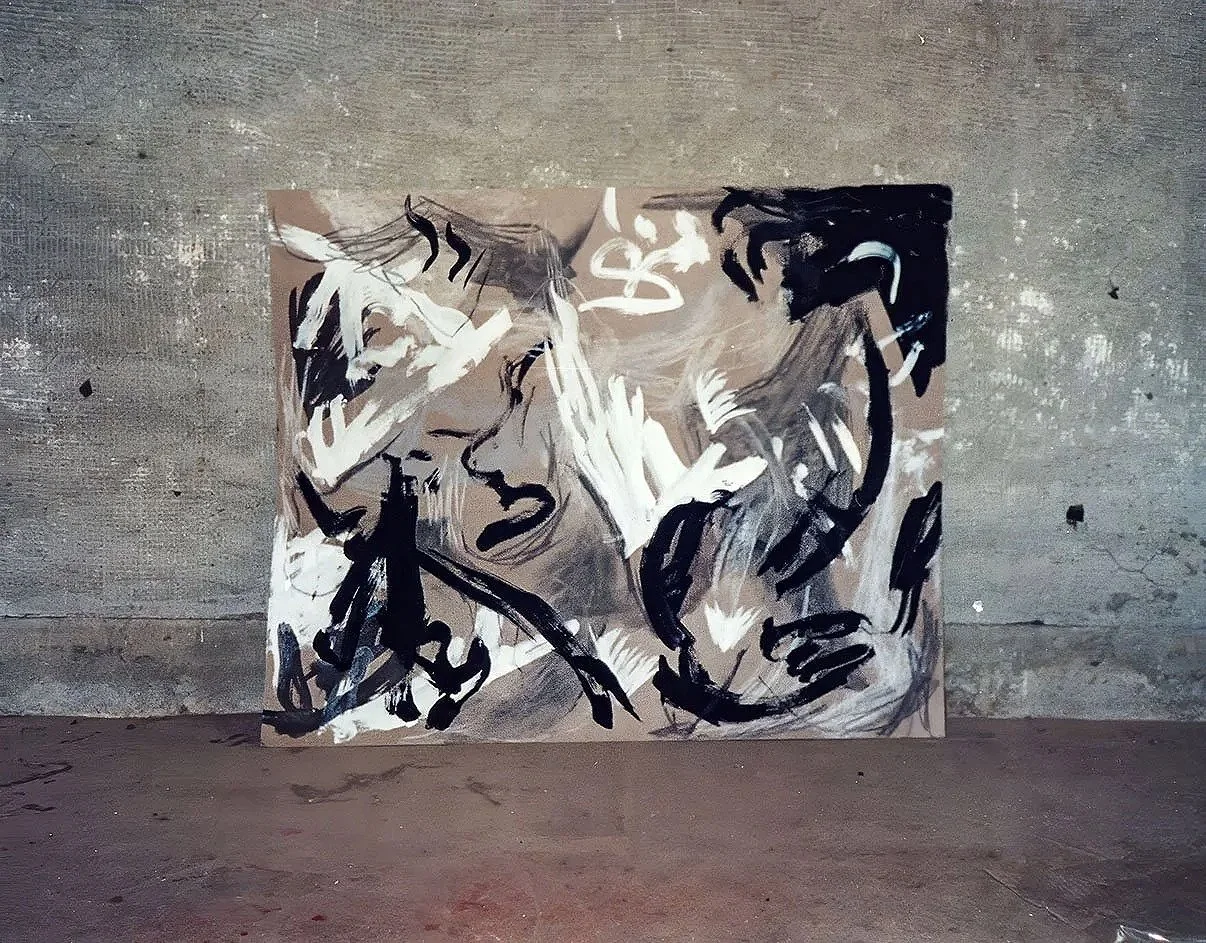 Untitled, 1984. Mixed media. 24” x 36"