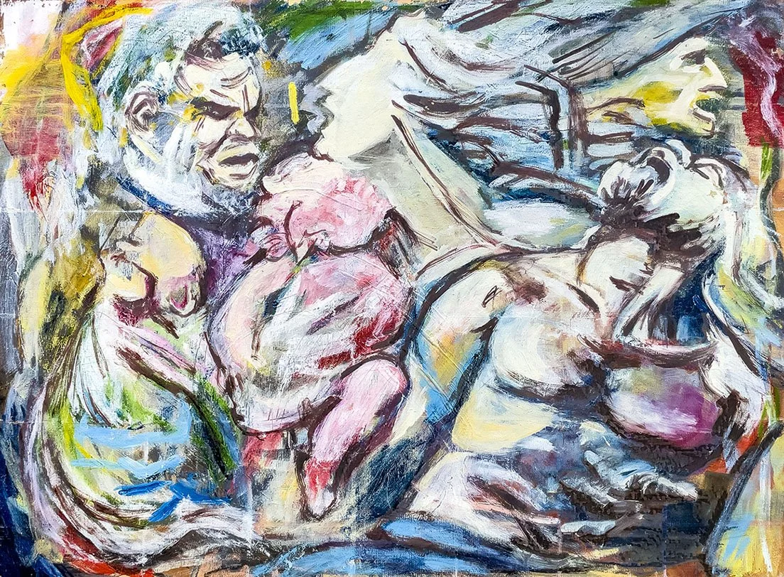 Untitled, 1986. Oil on canvas. 22”x 30"