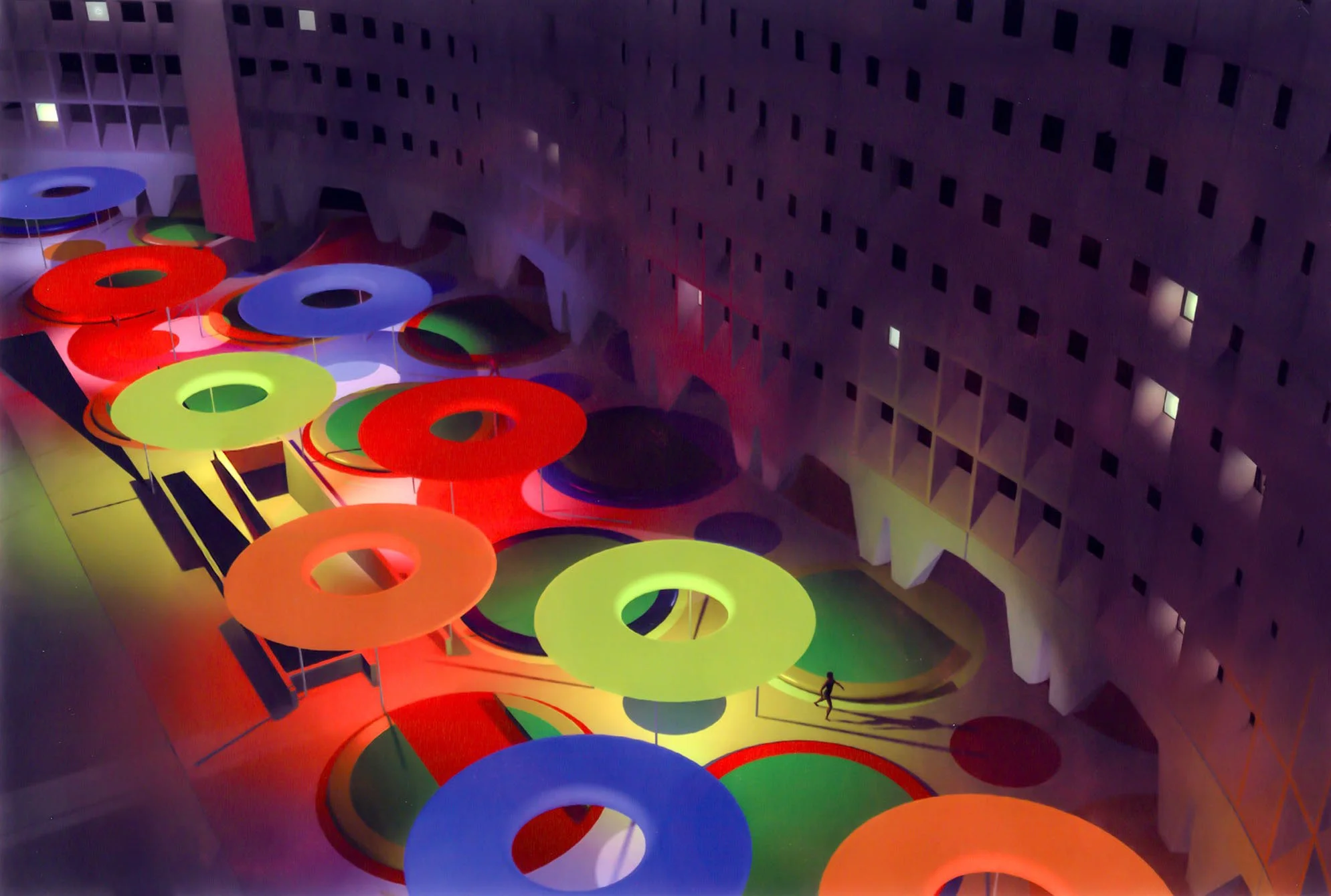 HUD Plaza, 1996. (For Martha Schwartz Inc.)