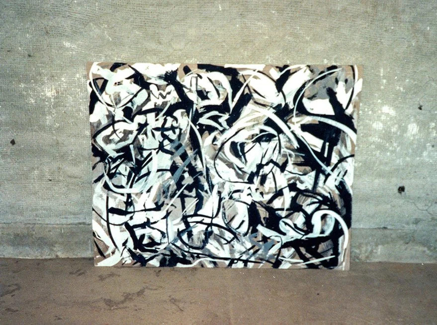 Untitled, 1985. Mixed media. 24” x 36"