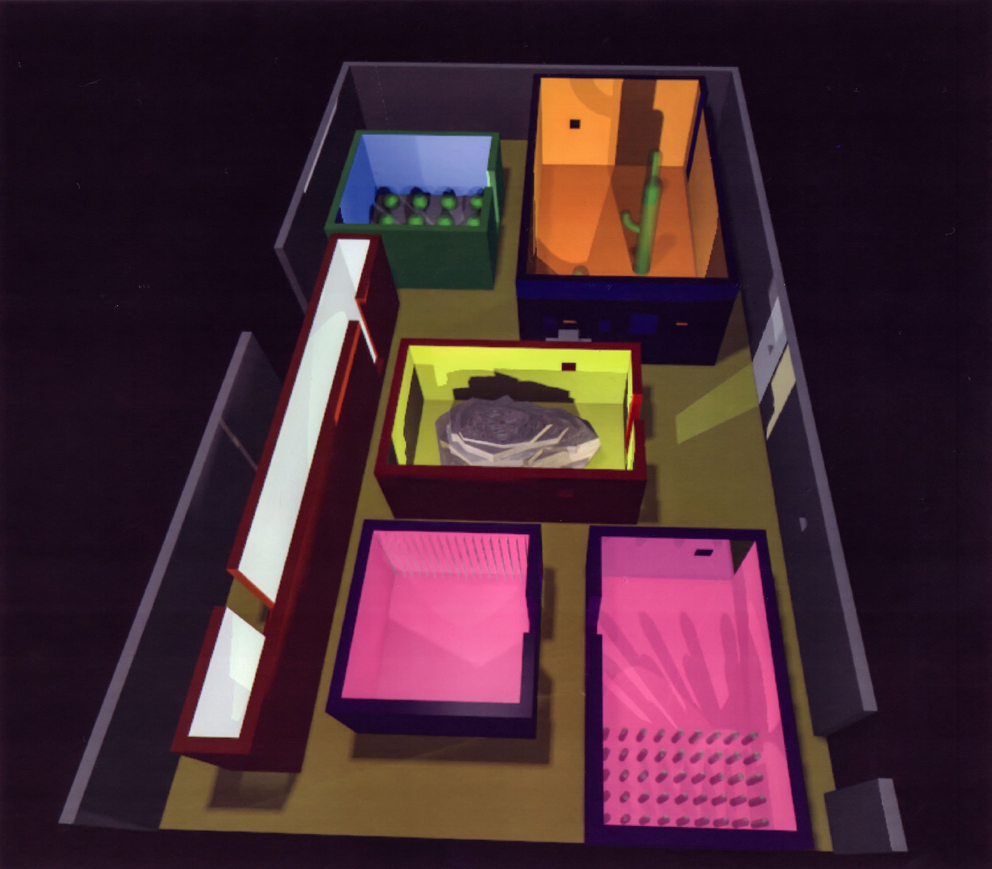 Davis Residence, 1996. (For Martha Schwartz Inc.)