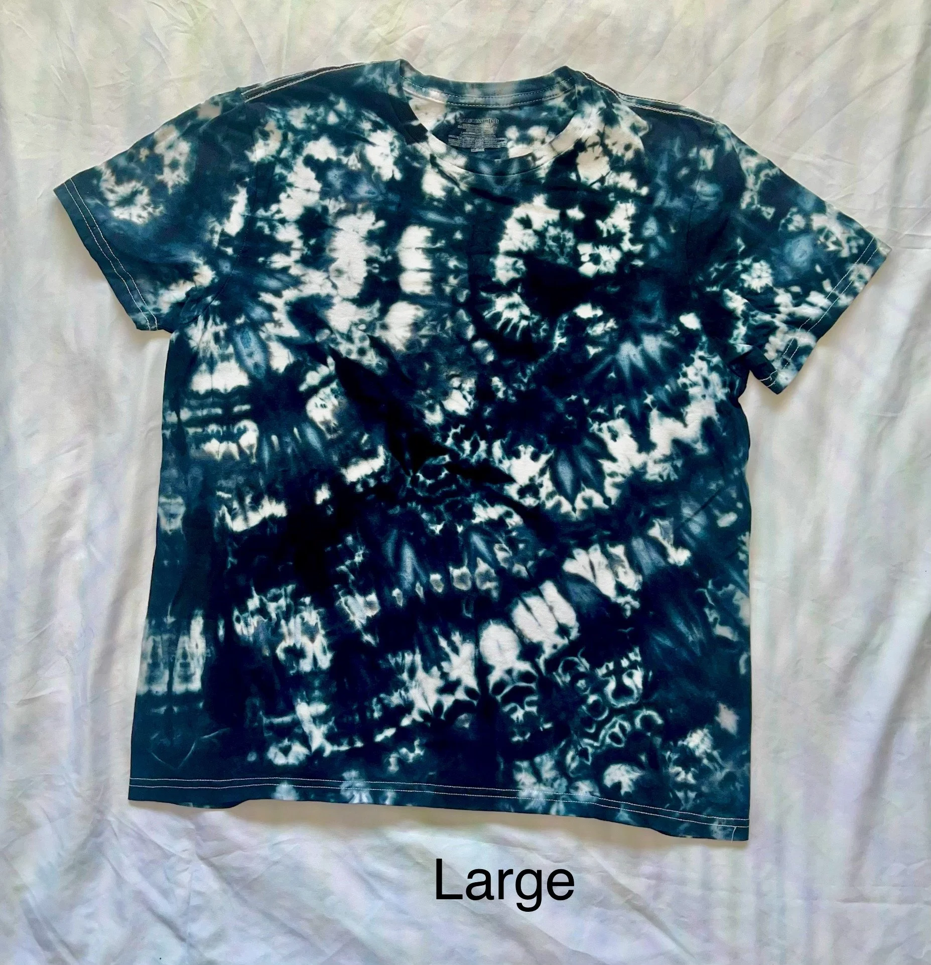 Large Black and White T Shirt