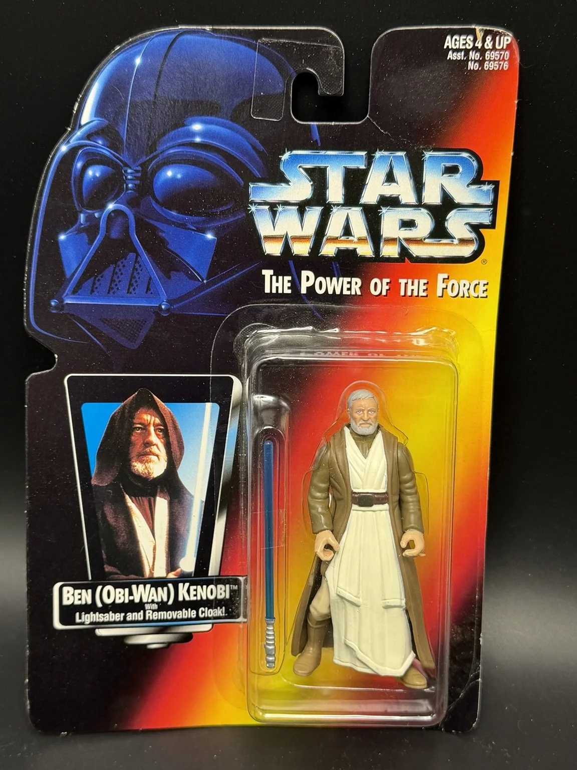 Star Wars The Power of the Force Ben (Obi-Wan) Kenobi – Lightsaber and Removable Cloak