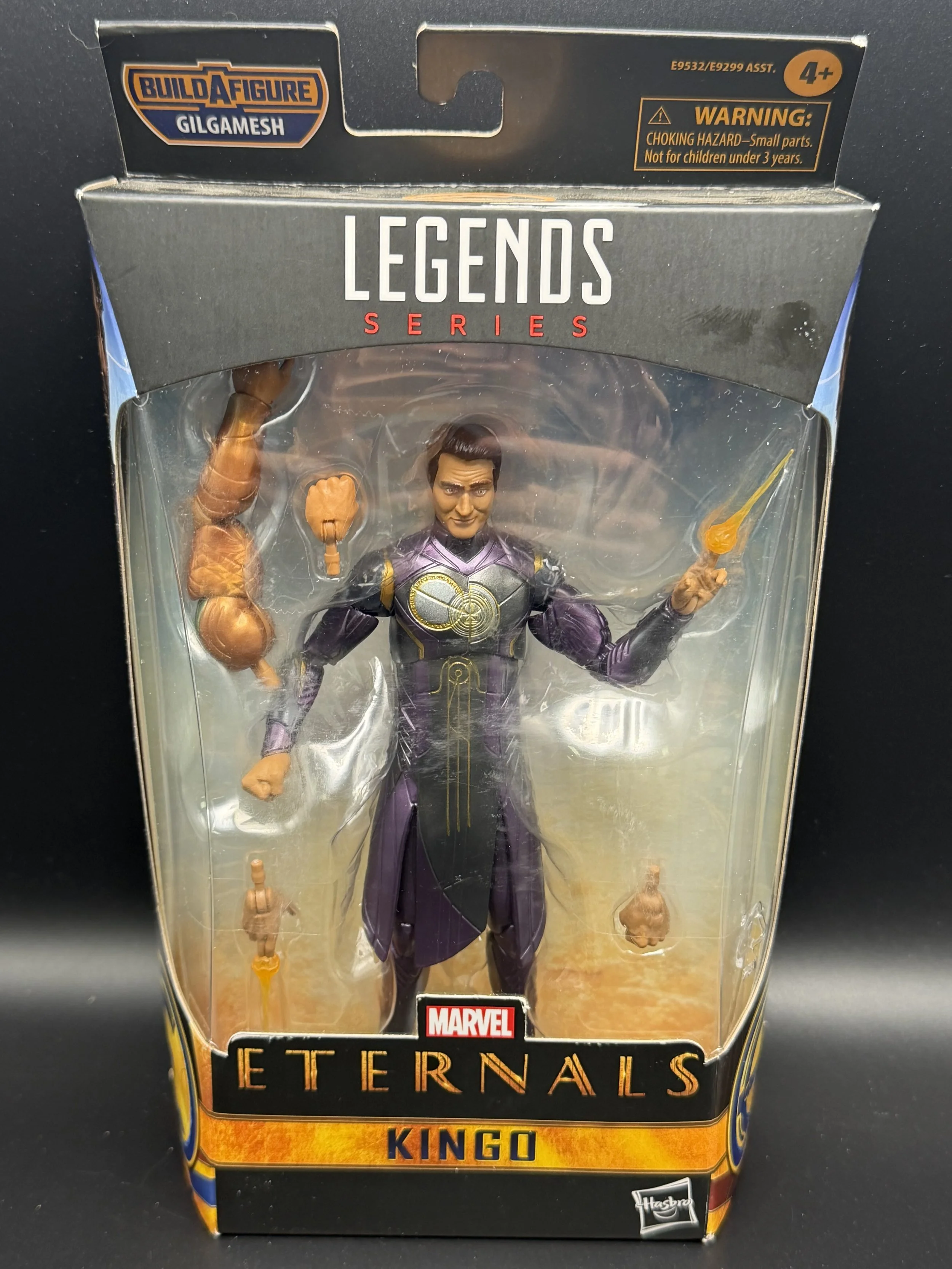 Marvel Legends Eternals Kingo Gilgamesh BAF Action Figure