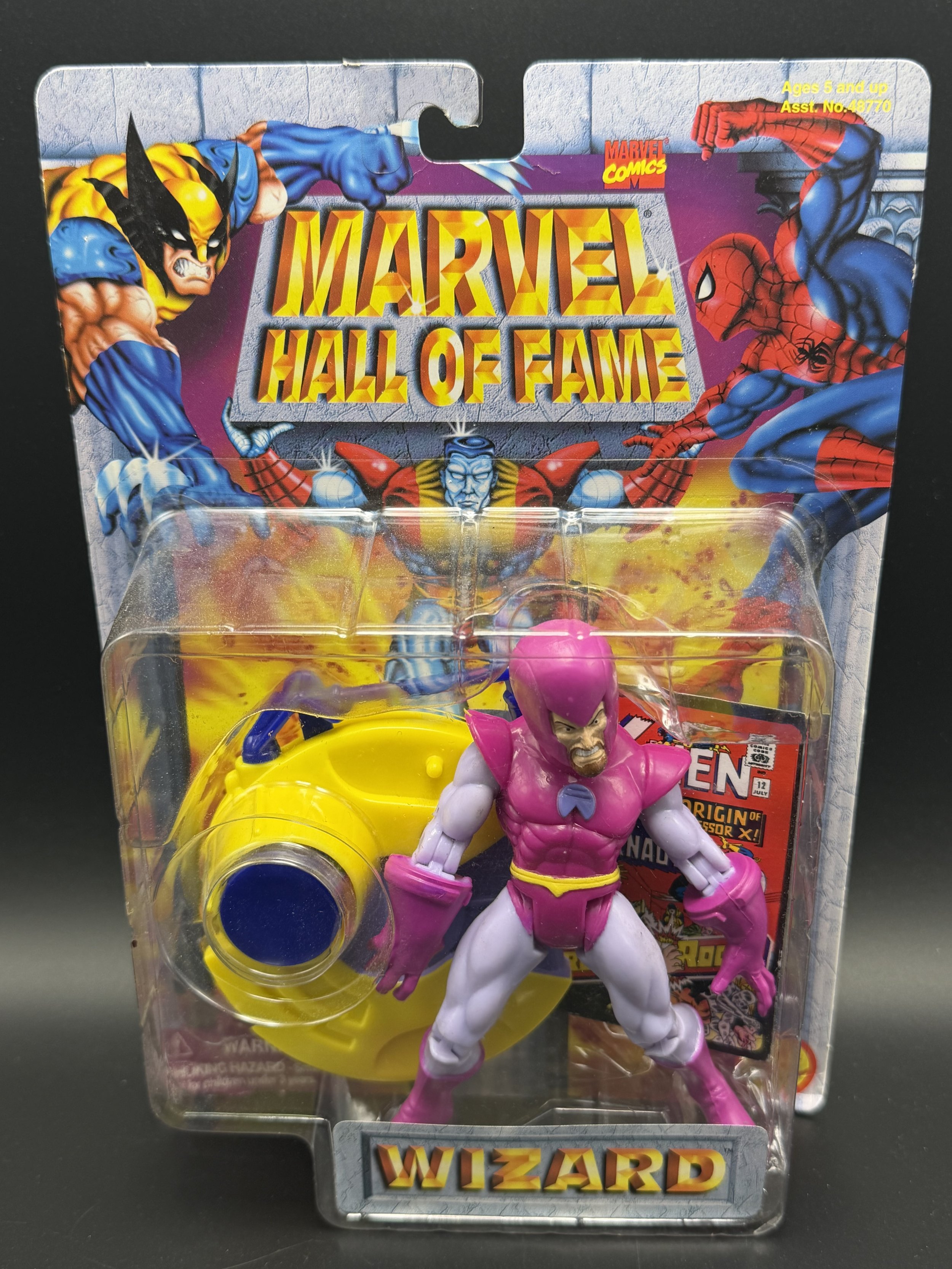 Toy Biz Marvel Hall of Fame Wizard Action Figure