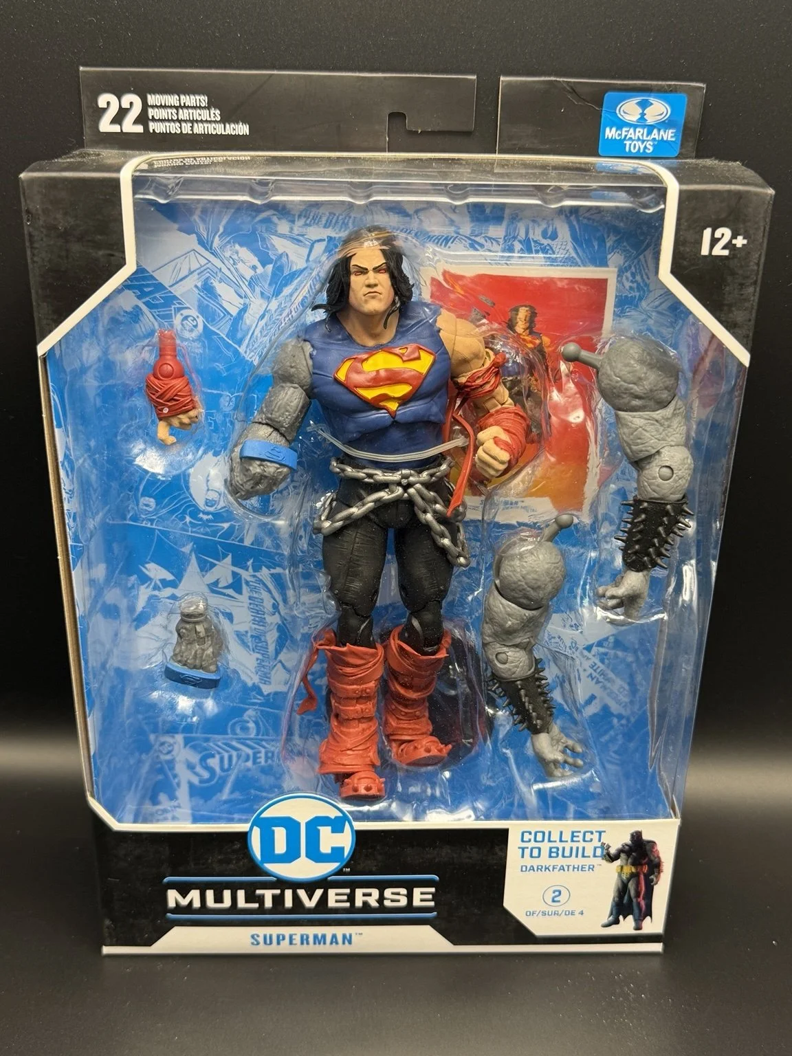 McFarlane Toys DC Multiverse Superman Dark Nights Death Metal Darkfather Wave Action Figure
