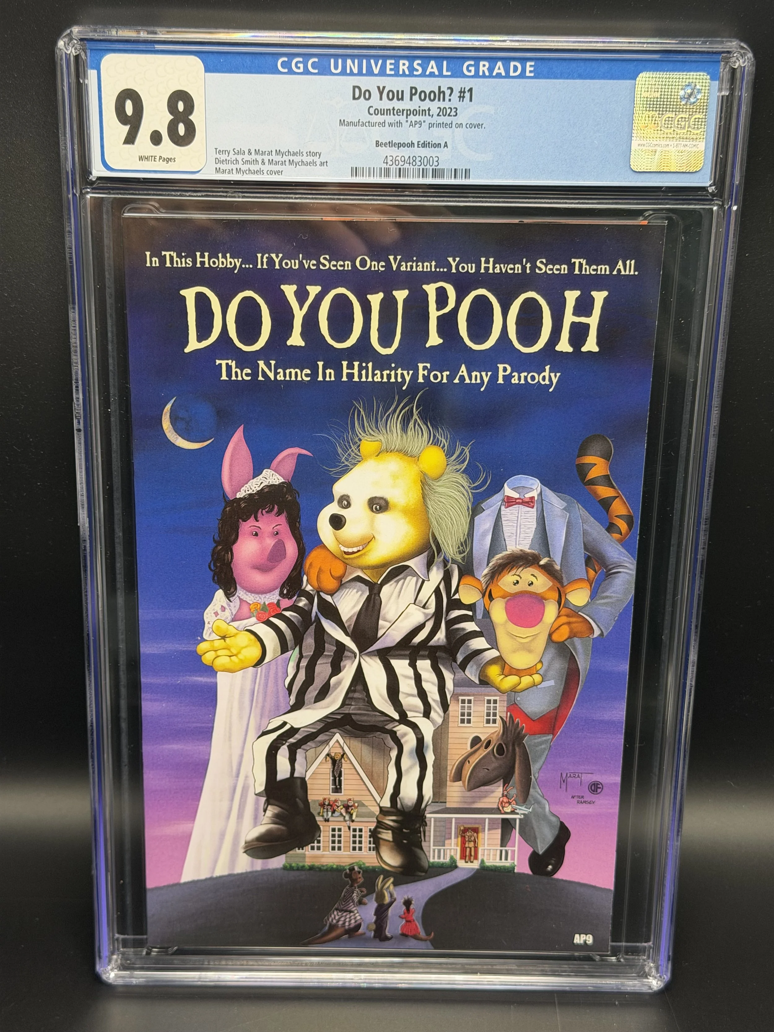 Do You Pooh #1 Beetlepooh Edition A AP9 — Universal 9.8 — CGC 4369483003