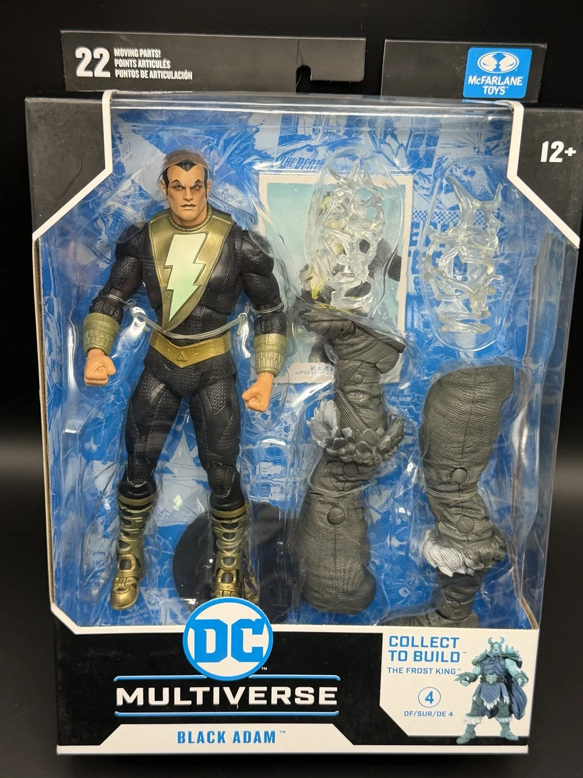 McFarlane DC Multiverse Black Adam — Endless Winter Frost King Collect to Build