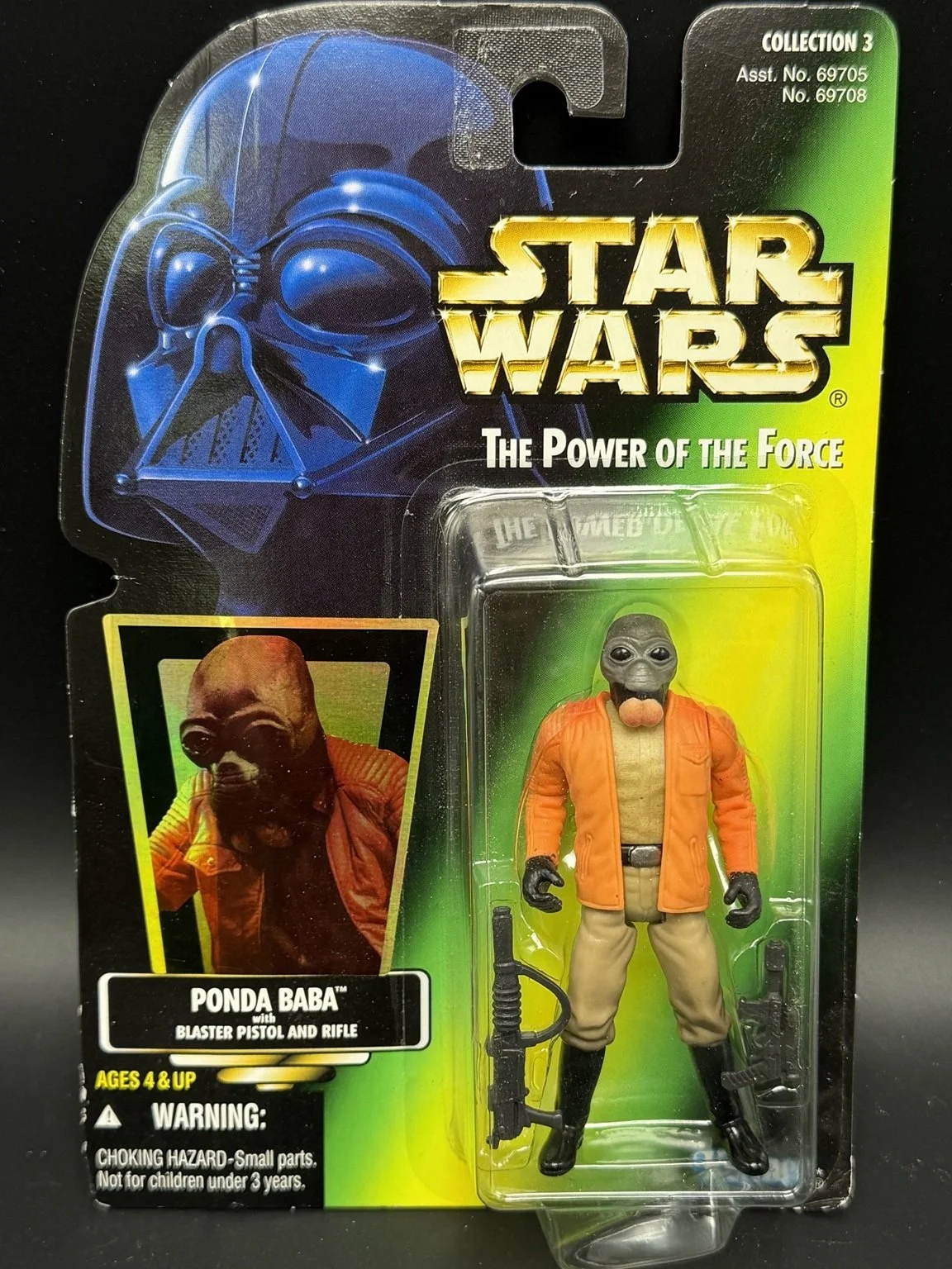 Star Wars The Power of the Force Ponda Baba – Blaster Pistol and Rifle